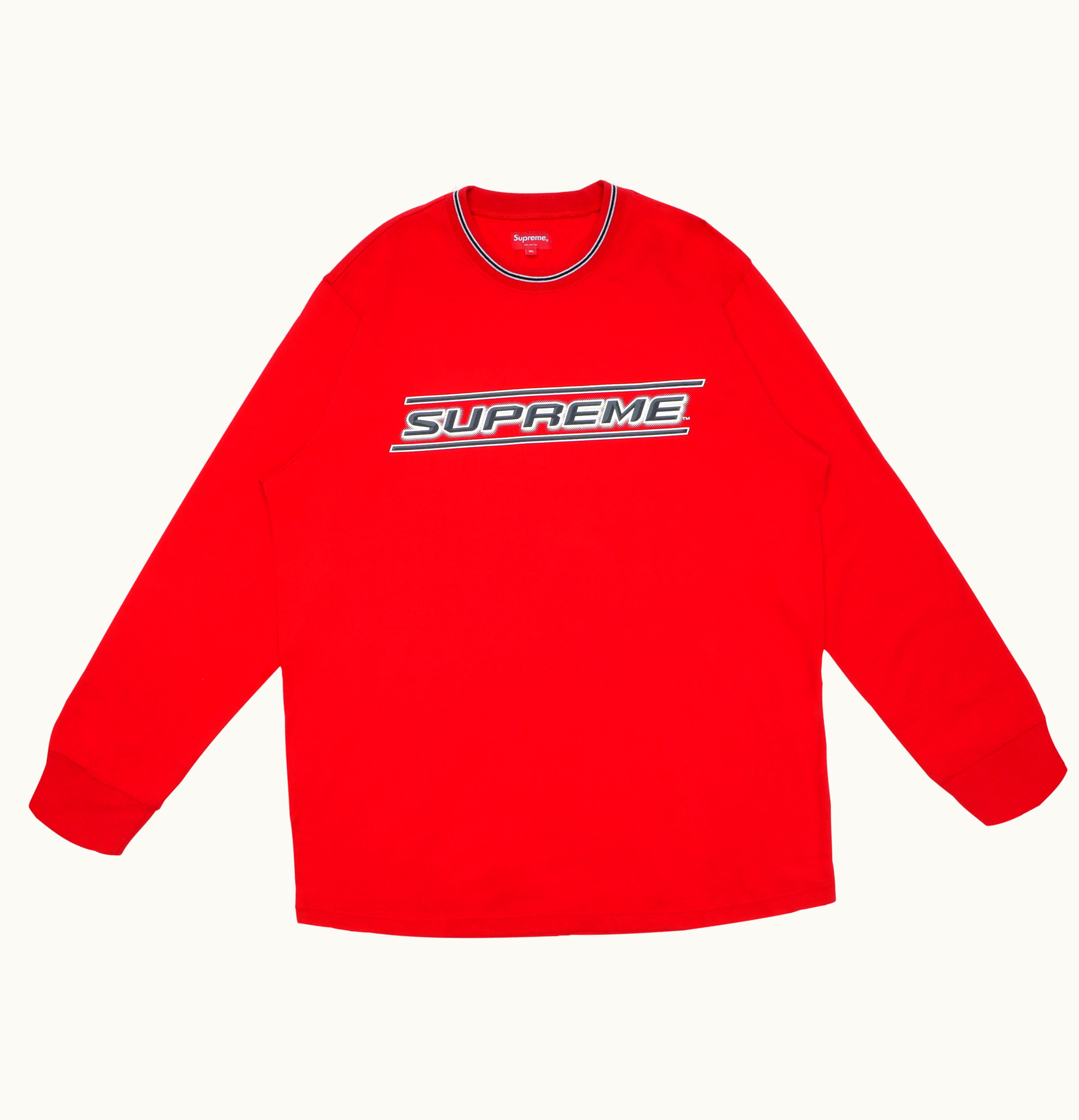 Supreme Supreme Bevel LS Top Red