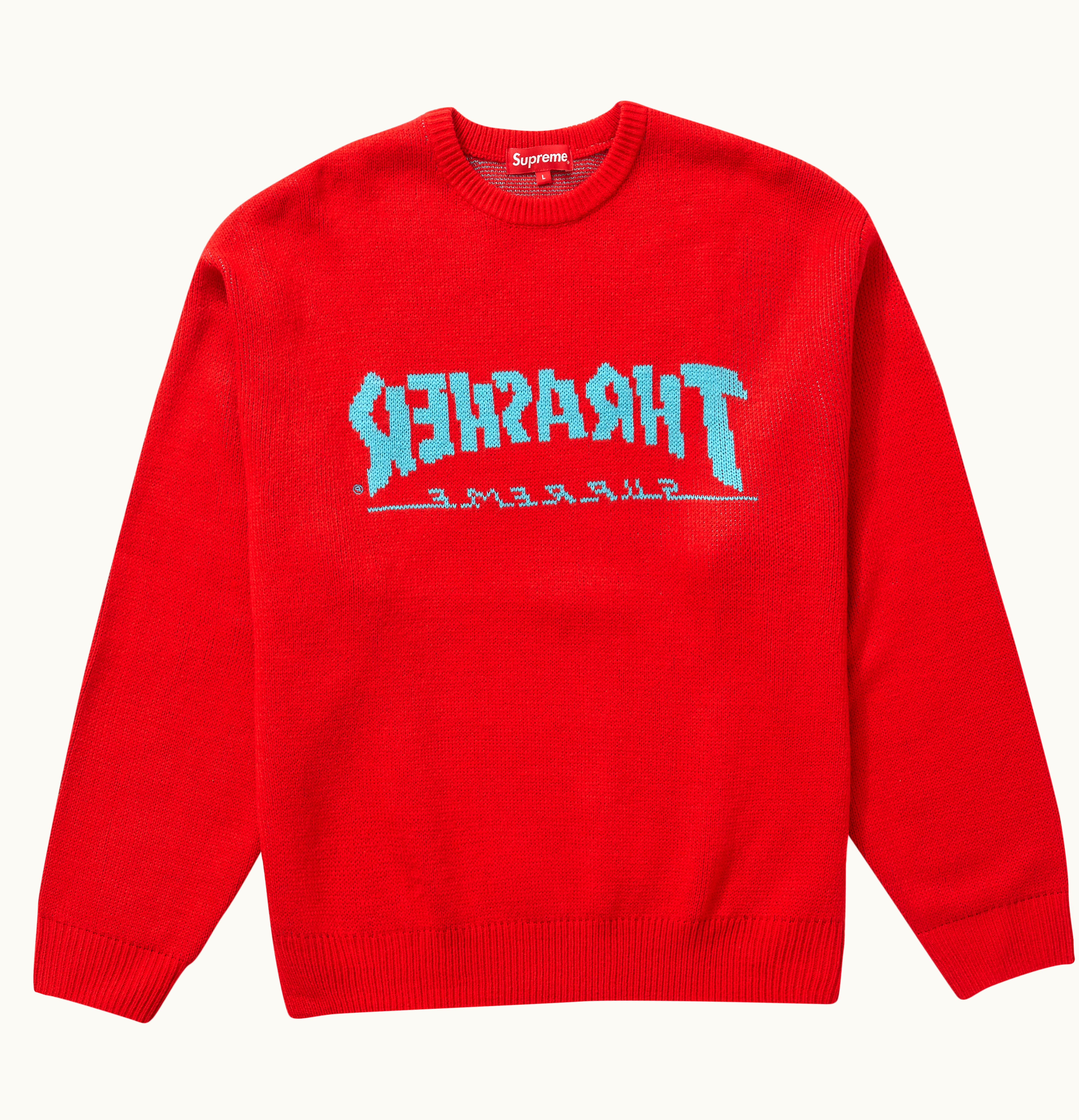 Supreme Supreme Thrasher Sweater Red