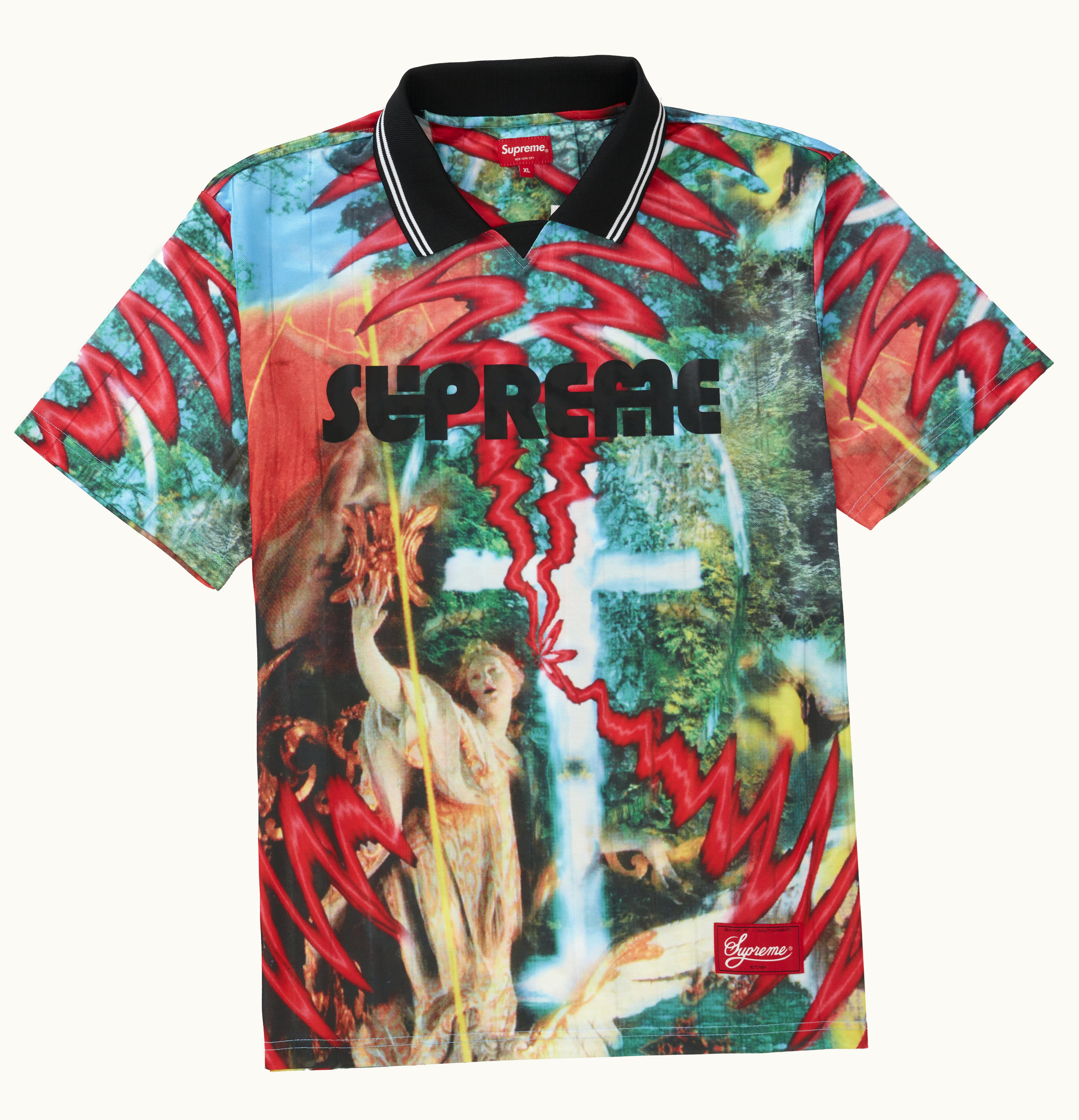 Supreme Supreme Tadanori Yokoo Soccer Jersey Red
