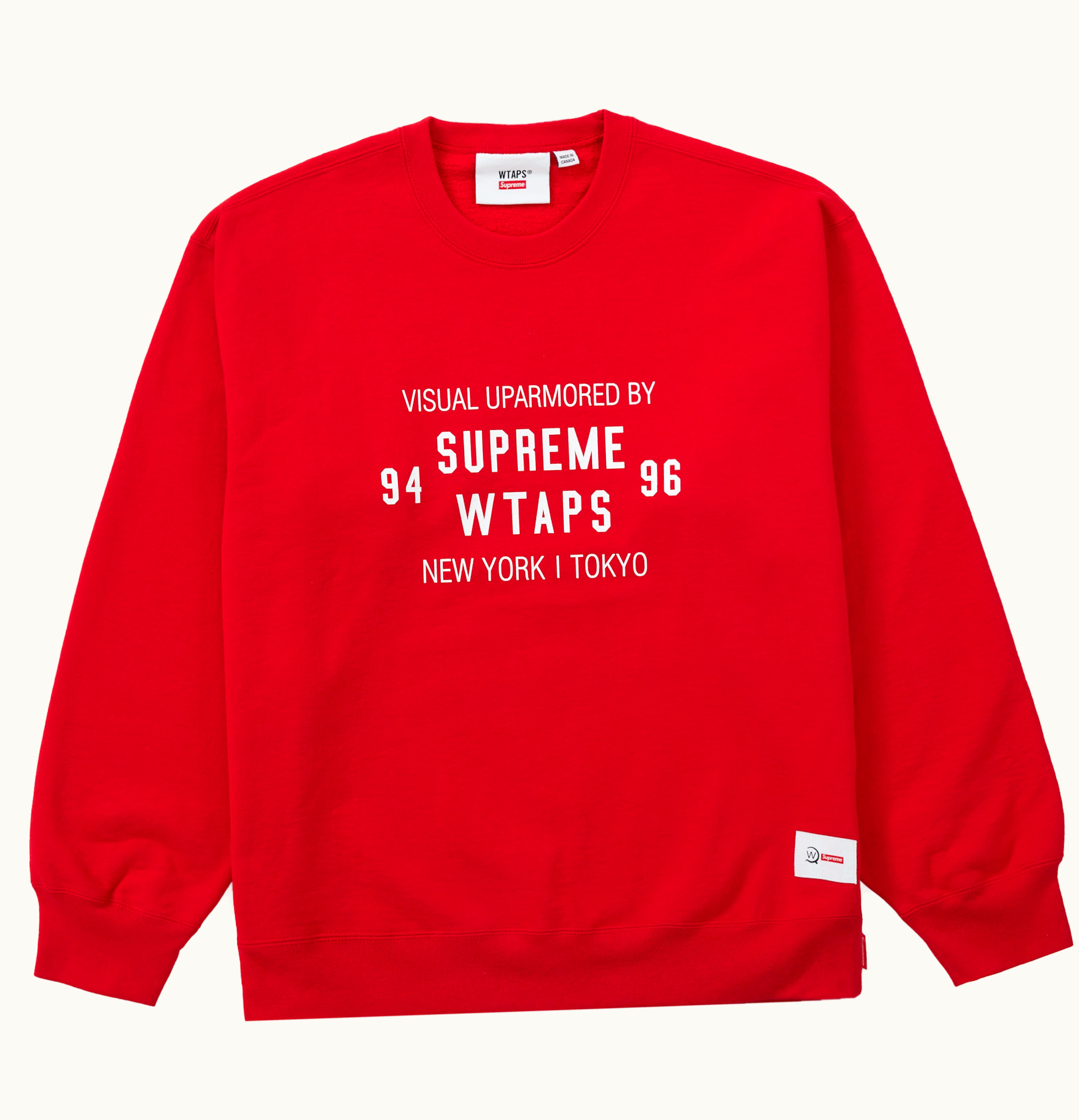 Supreme Supreme WTAPS Crewneck Red