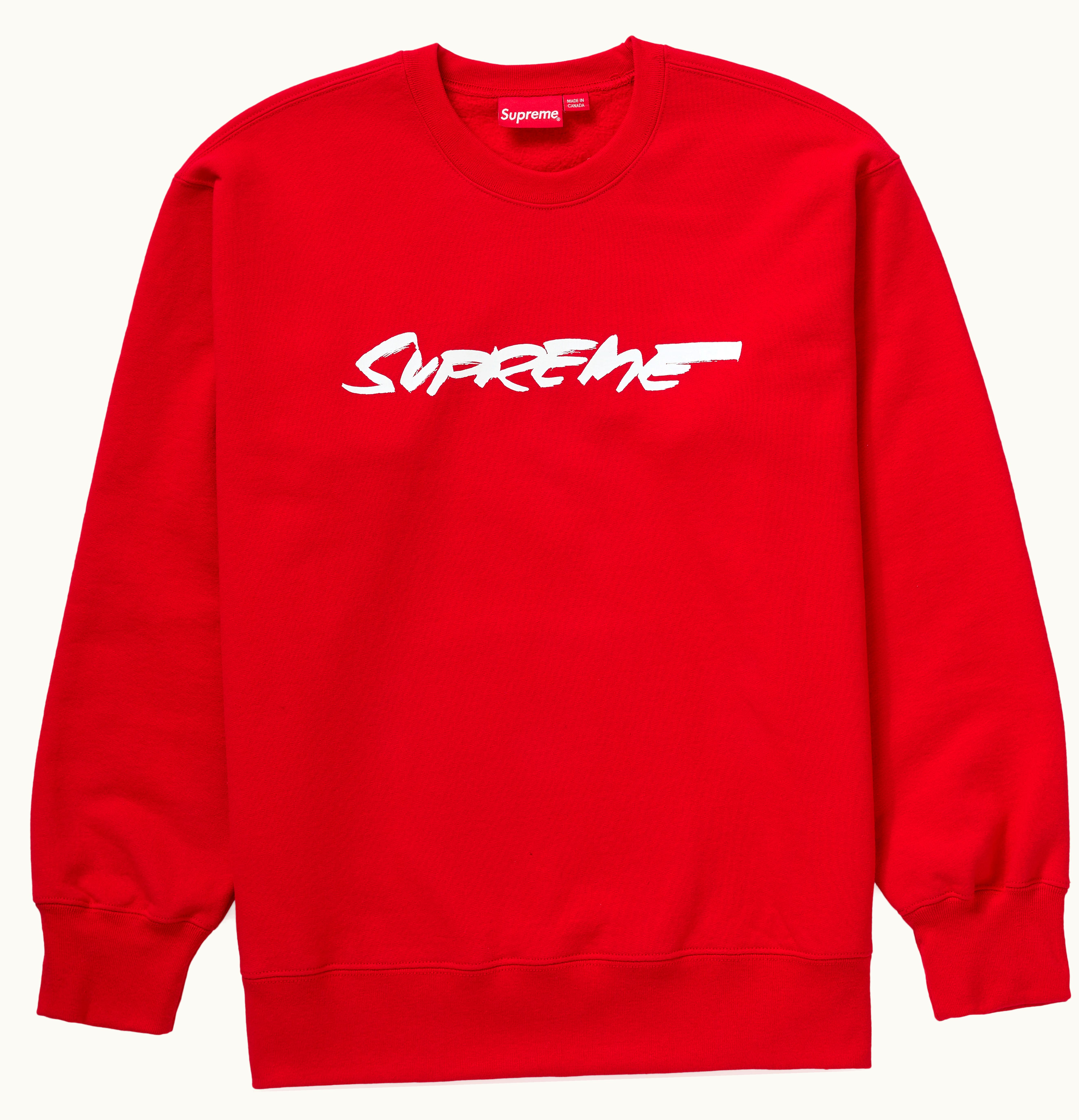 Supreme Supreme Futura Logo Crewneck Red