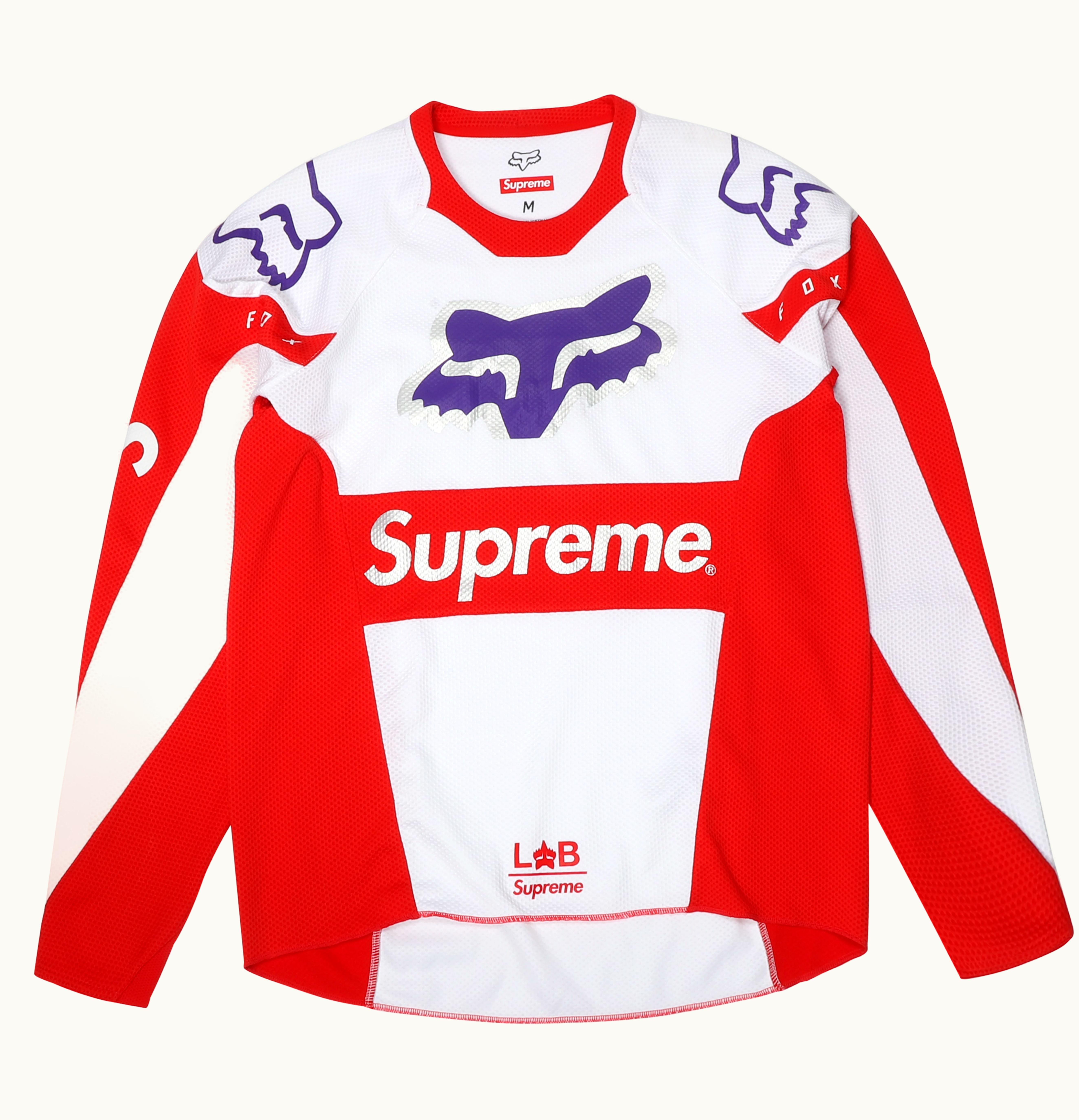 Supreme Supreme Fox Racing Moto Jersey Top Red