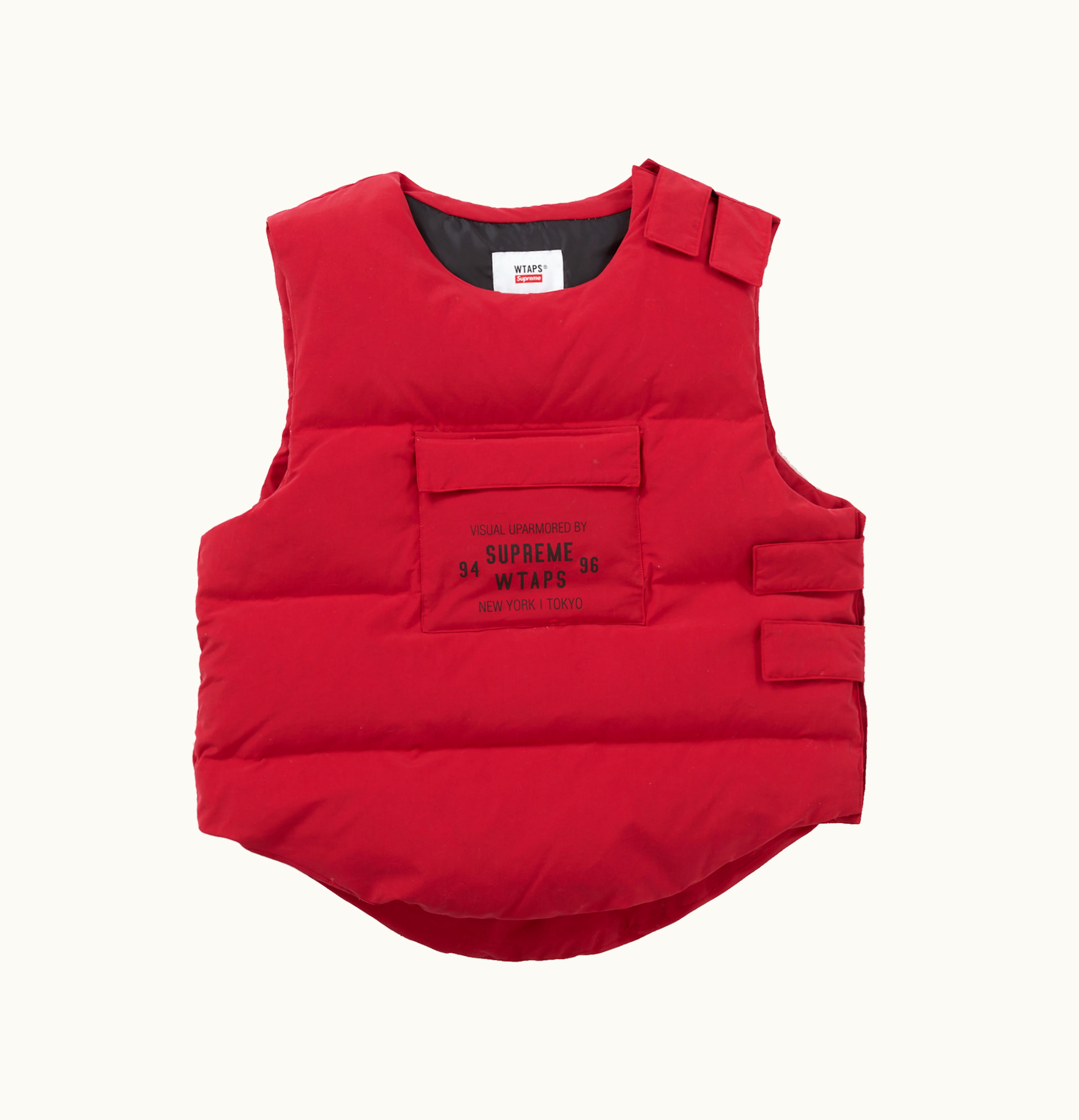 Supreme Supreme WTAPS Tactical Down Vest Red