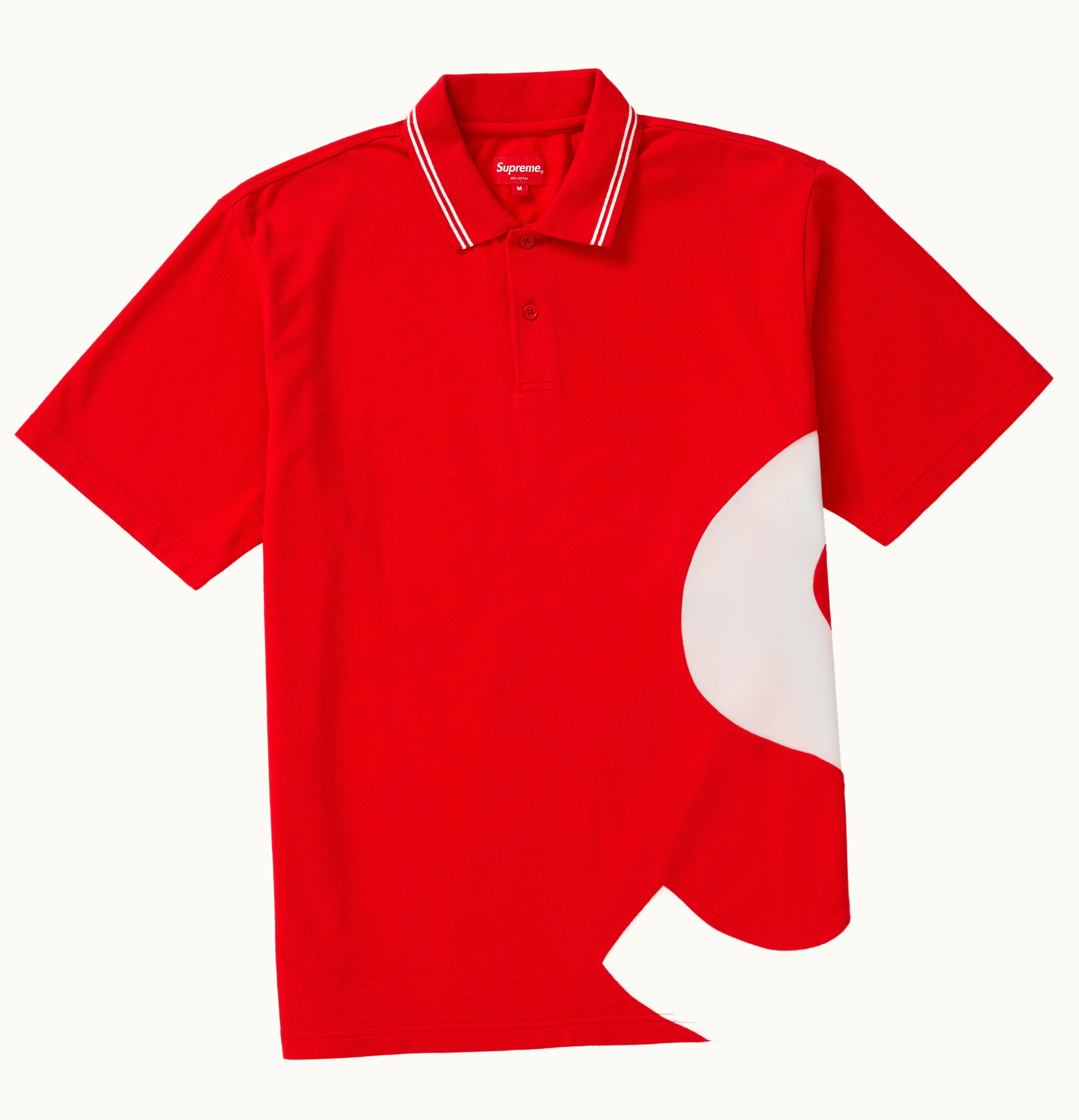 Supreme Supreme S Logo Polo Red