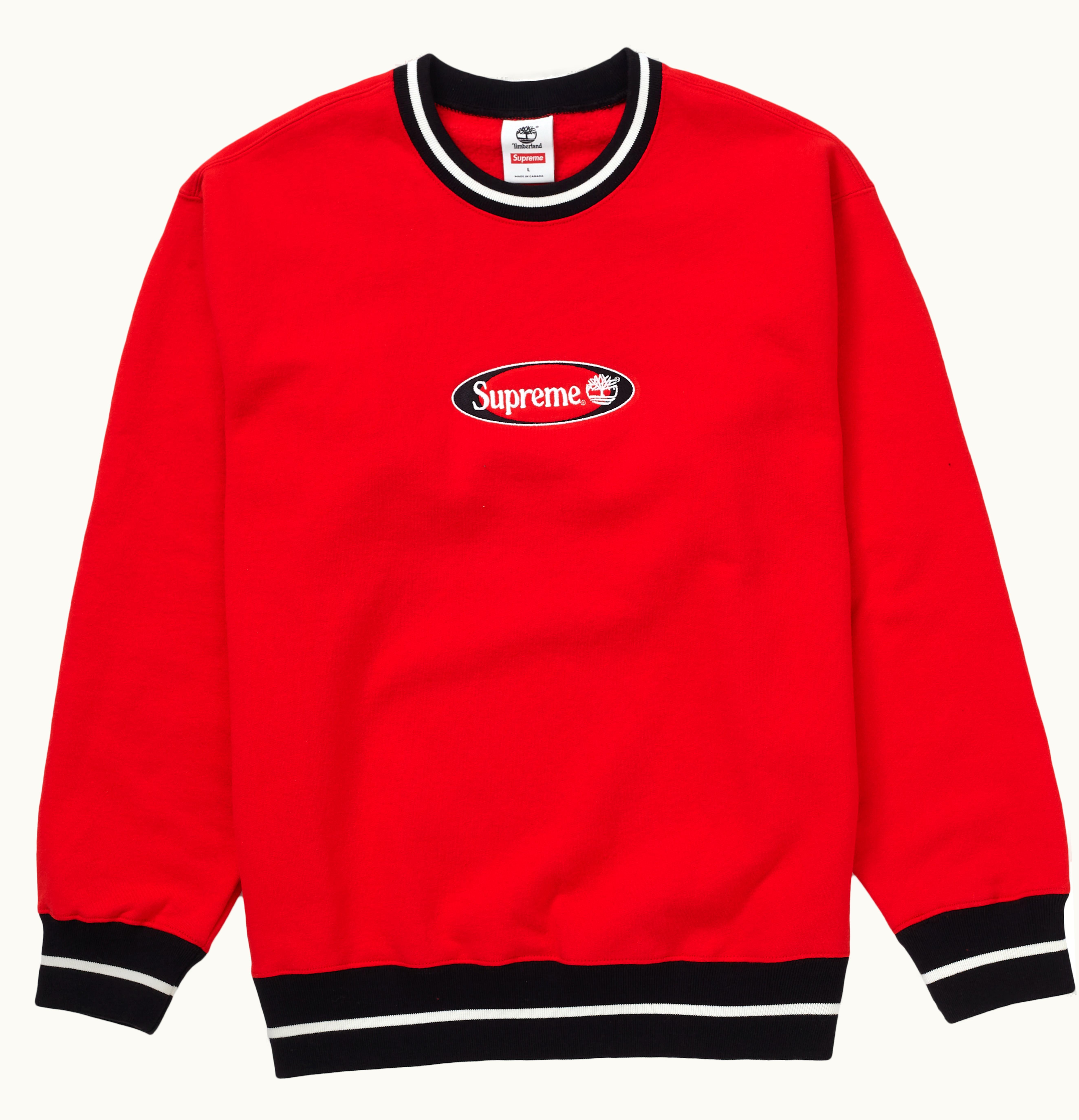 Supreme Supreme Timberland Crewneck SS21 Red