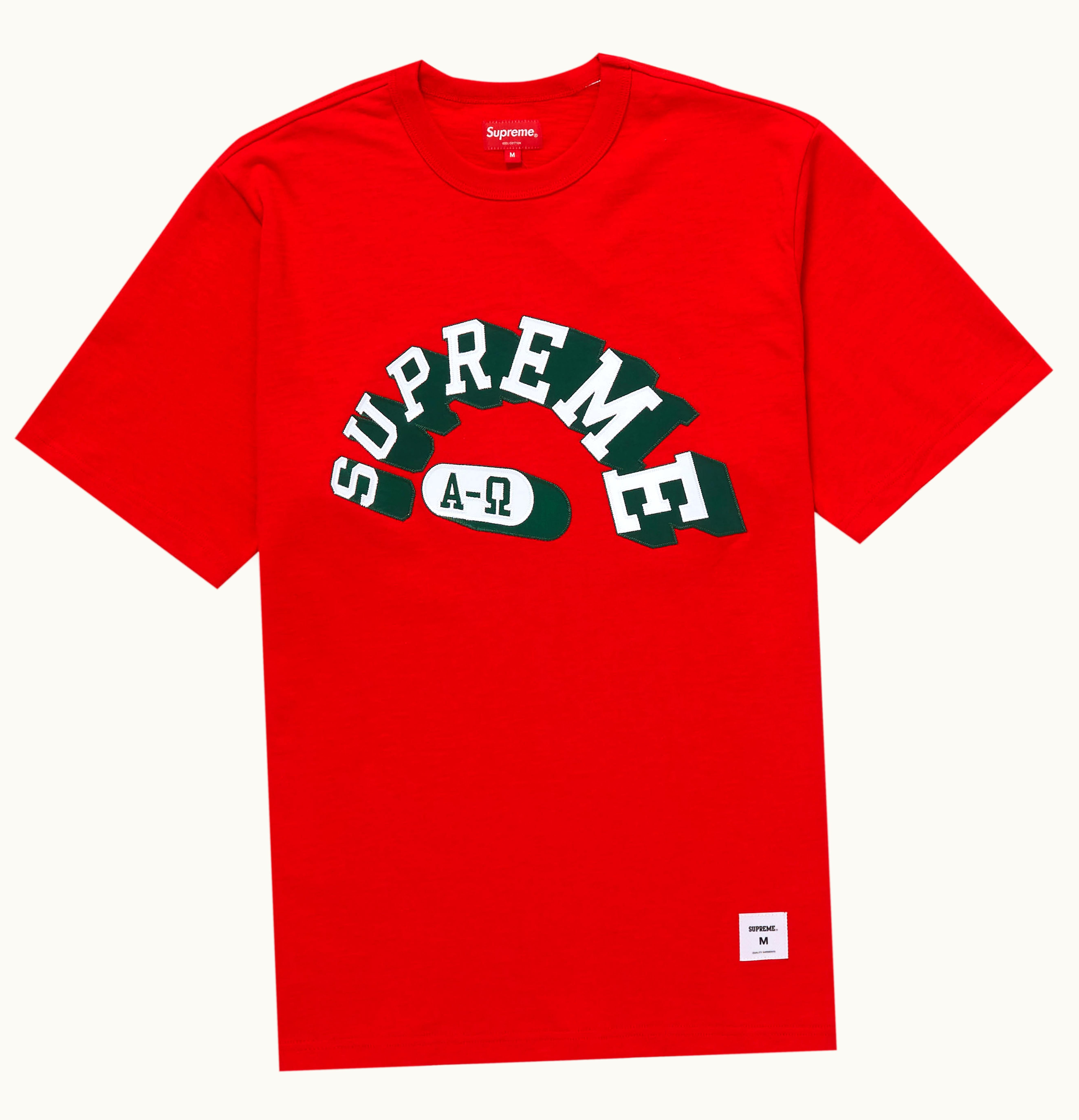 Supreme Supreme Alpha Omega S S Top Red