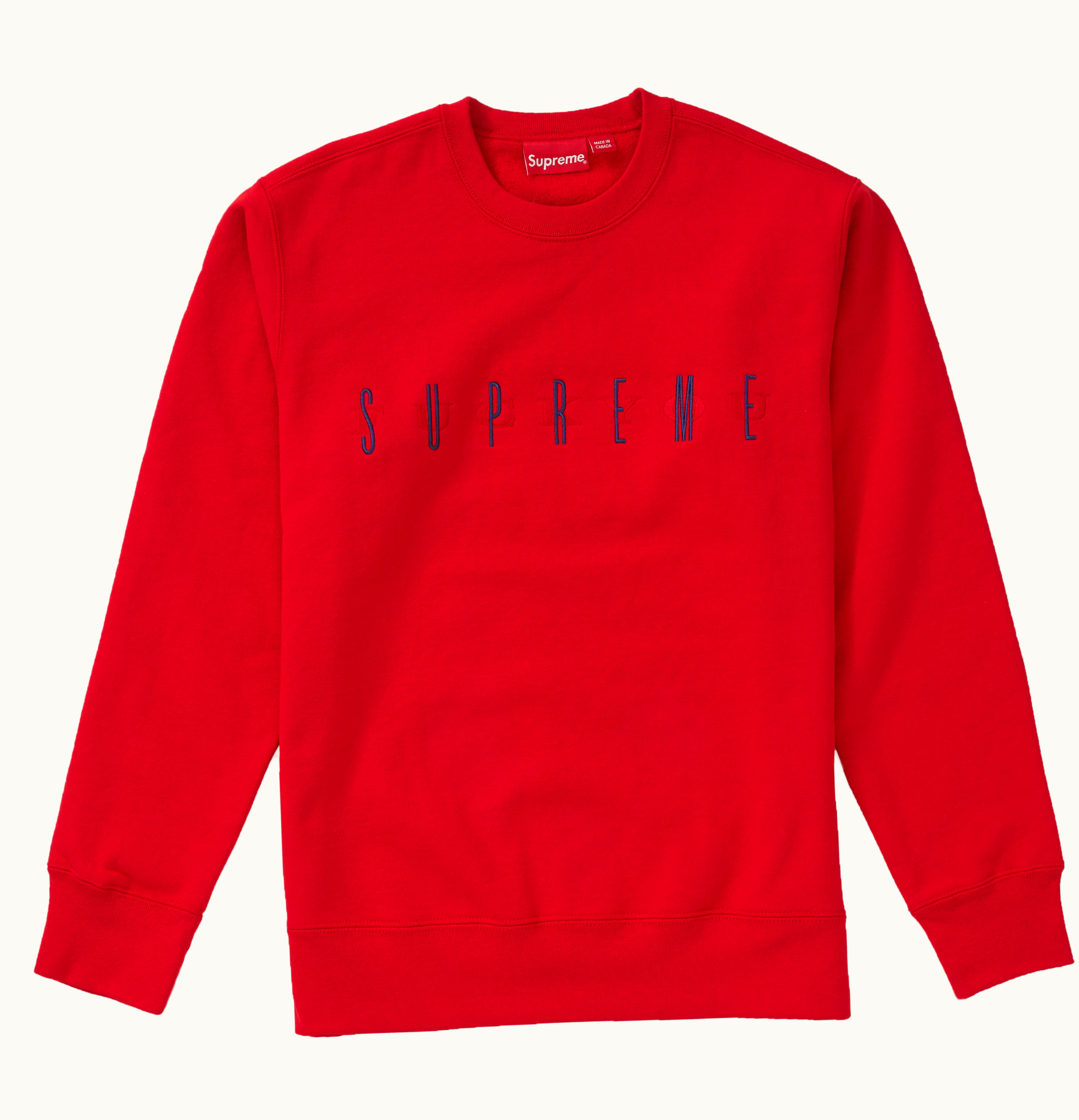 Supreme Supreme Fuck You Crewneck Red