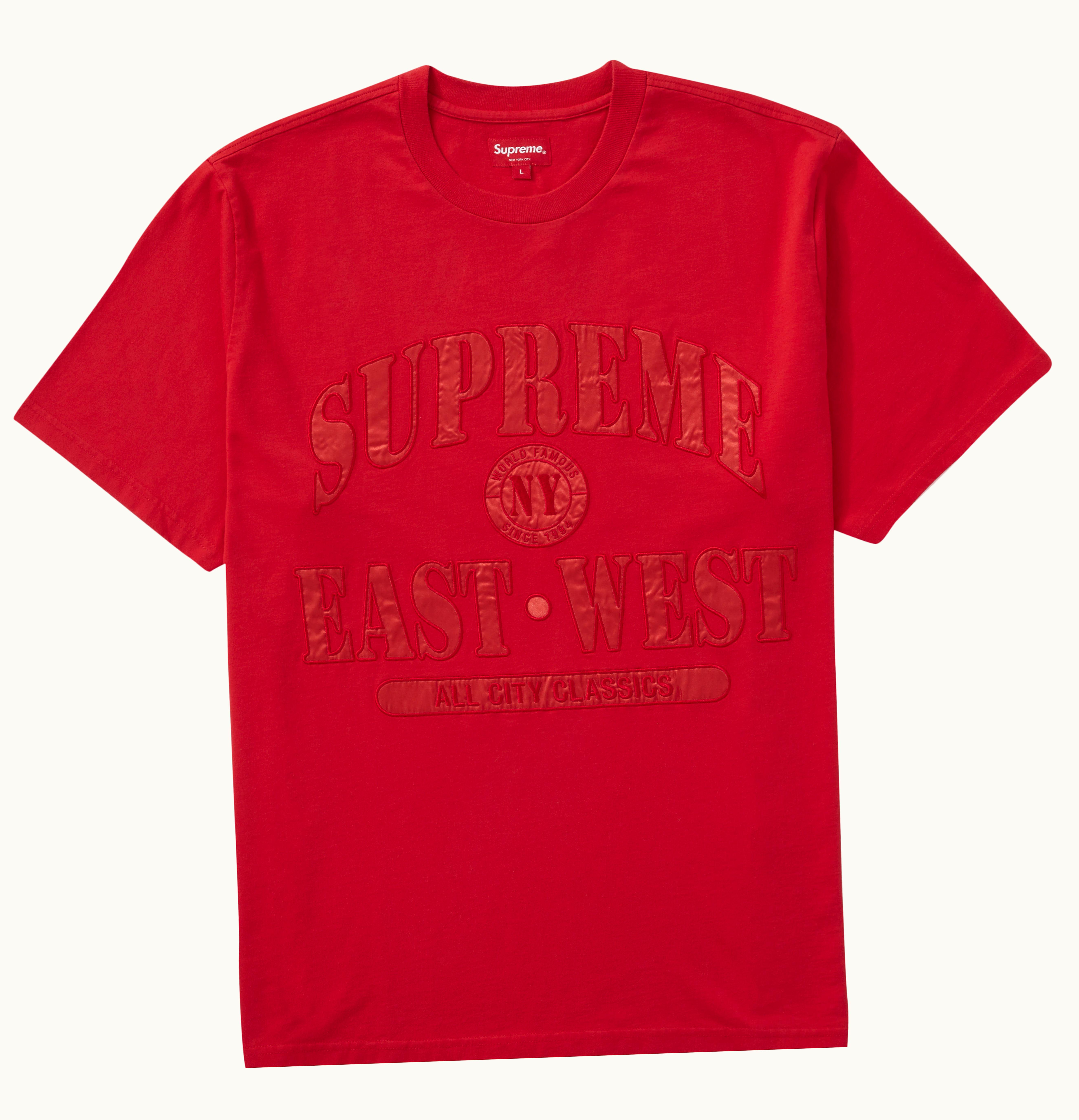 Supreme Supreme East West S S Top Red