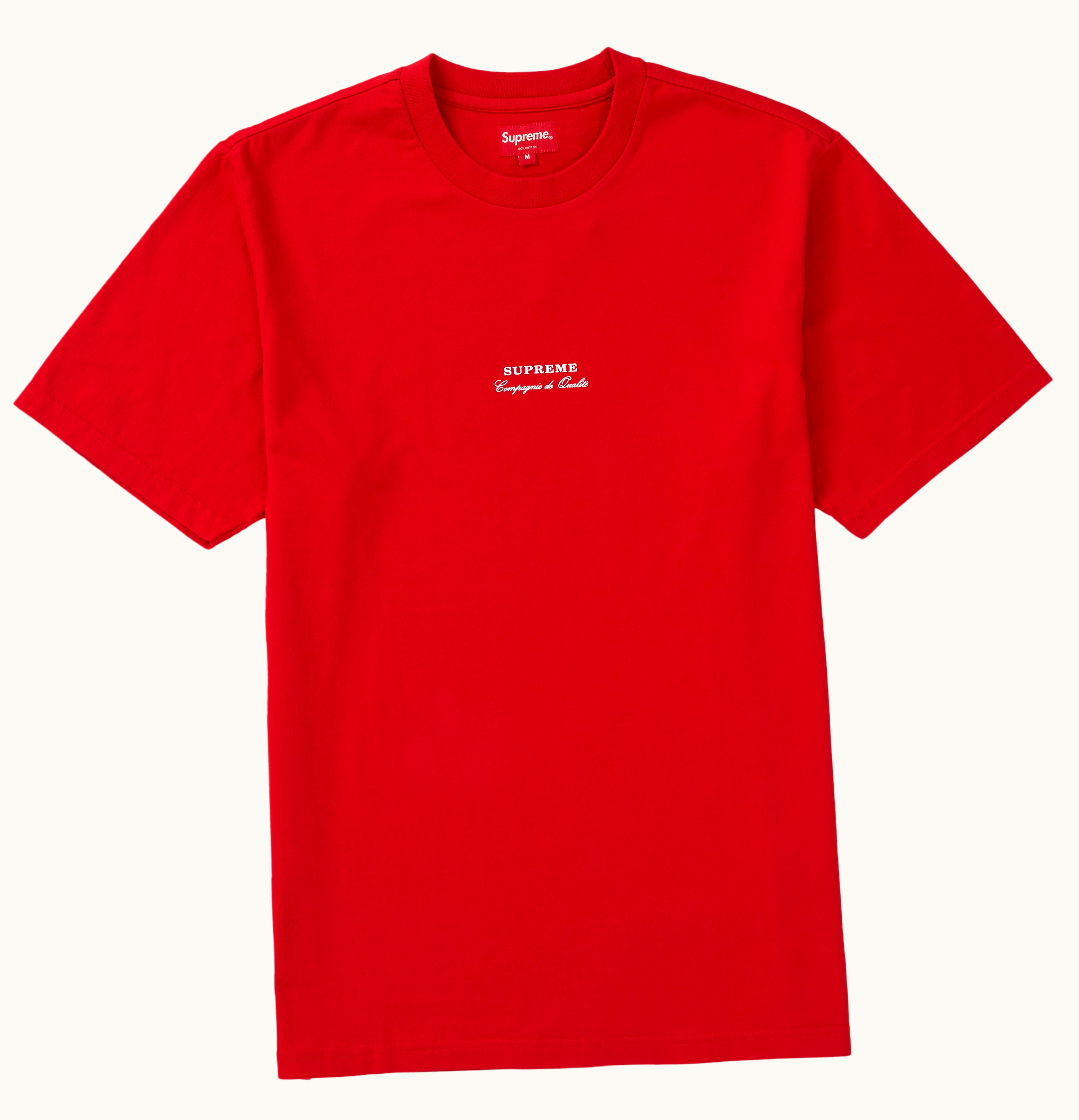 Supreme Supreme Qualite Tee Red