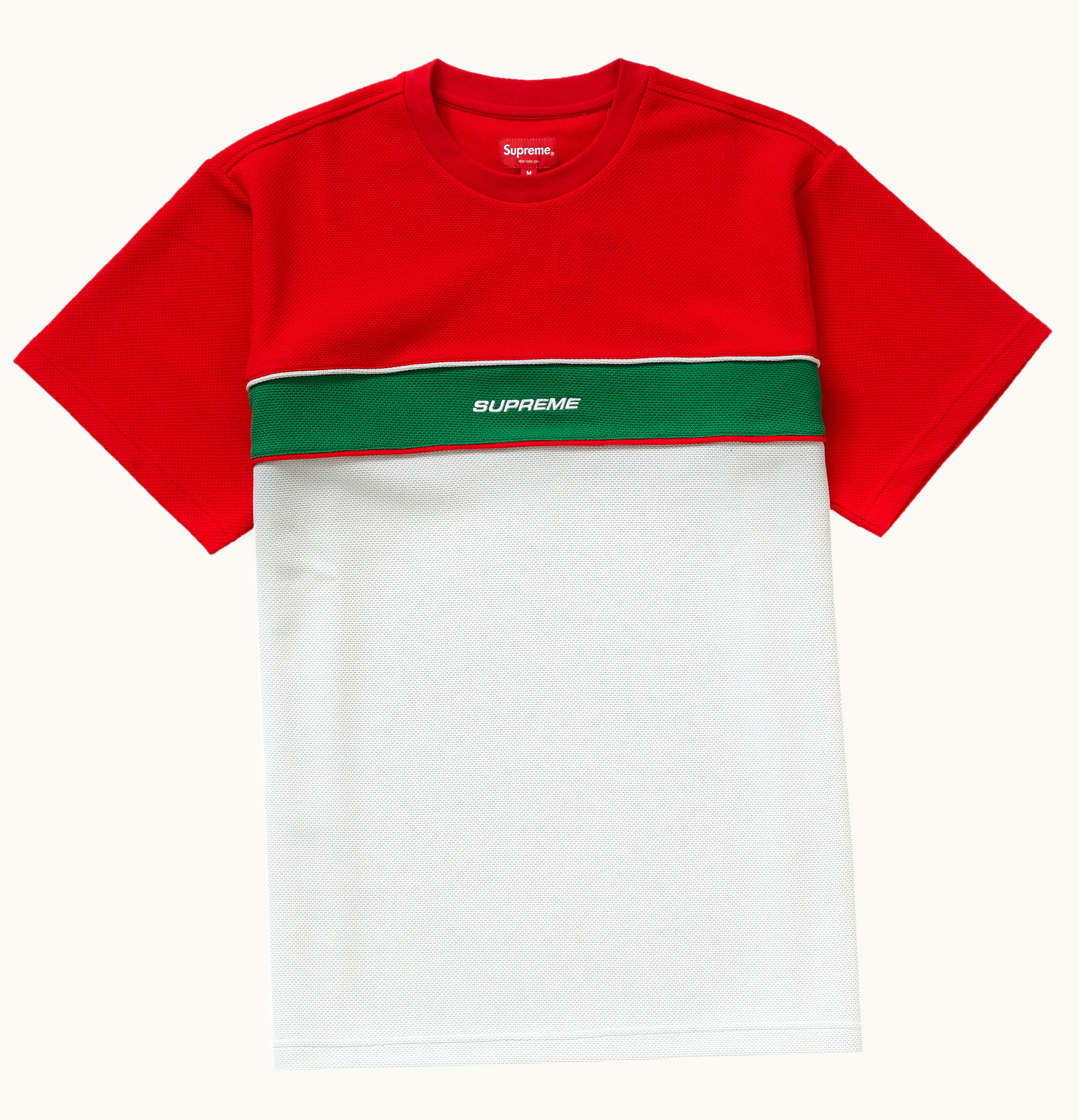 Supreme Supreme Piping Practice S S Top Red