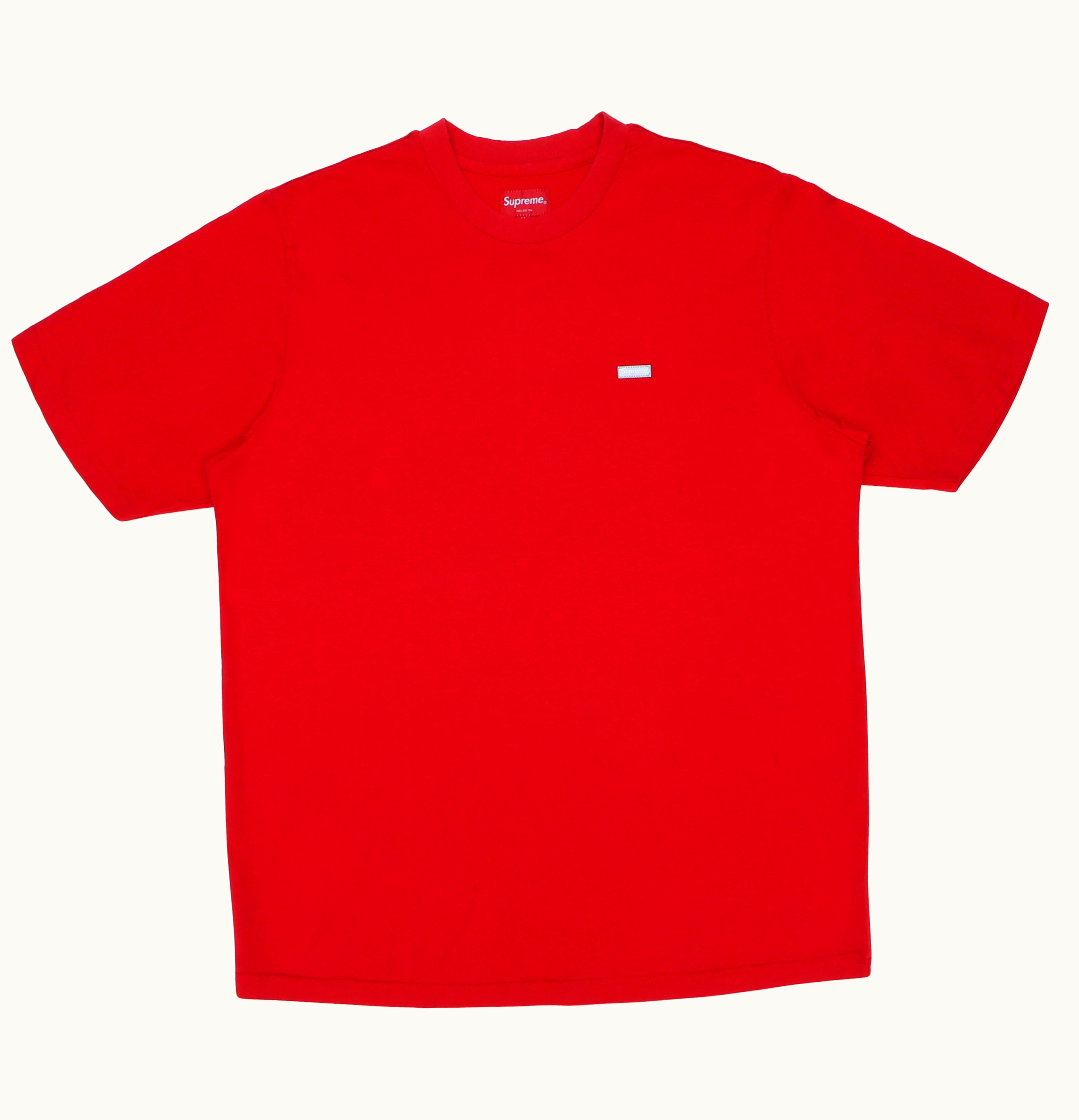 Supreme Supreme Reflective Small Box Tee Red