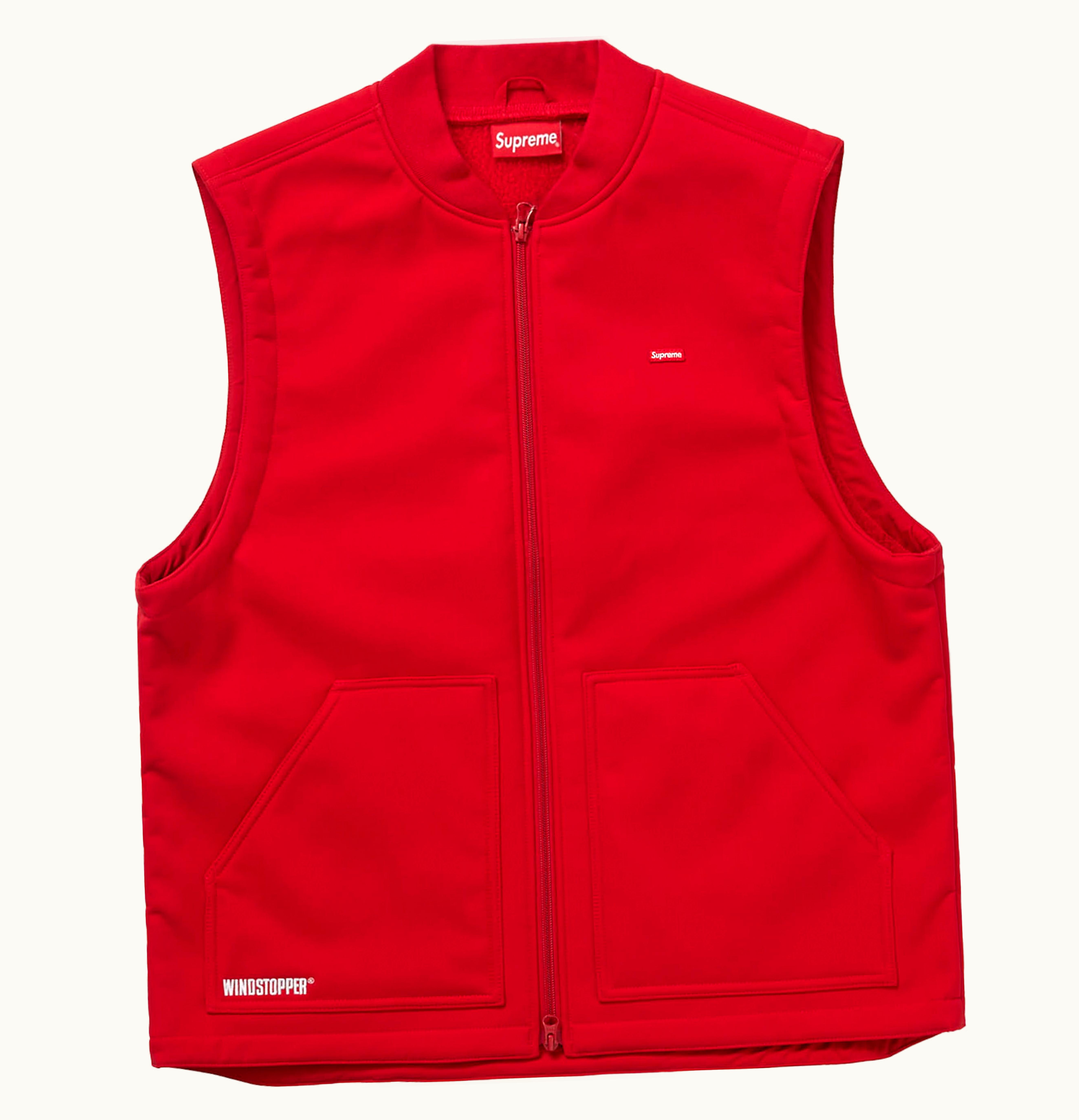 Supreme Supreme WINDSTOPPER Work Vest Red