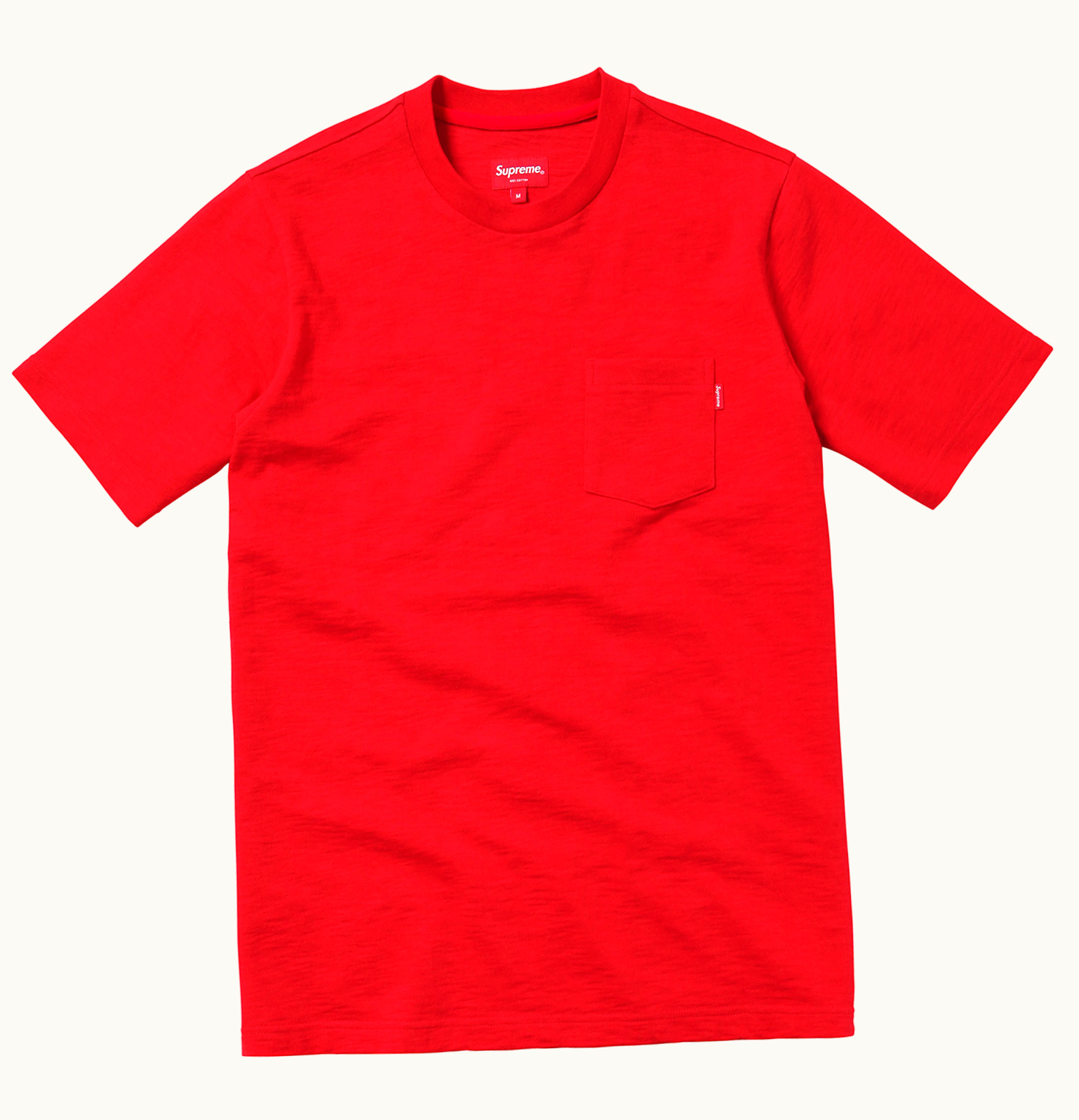 Supreme Supreme SS Pocket Tee Red