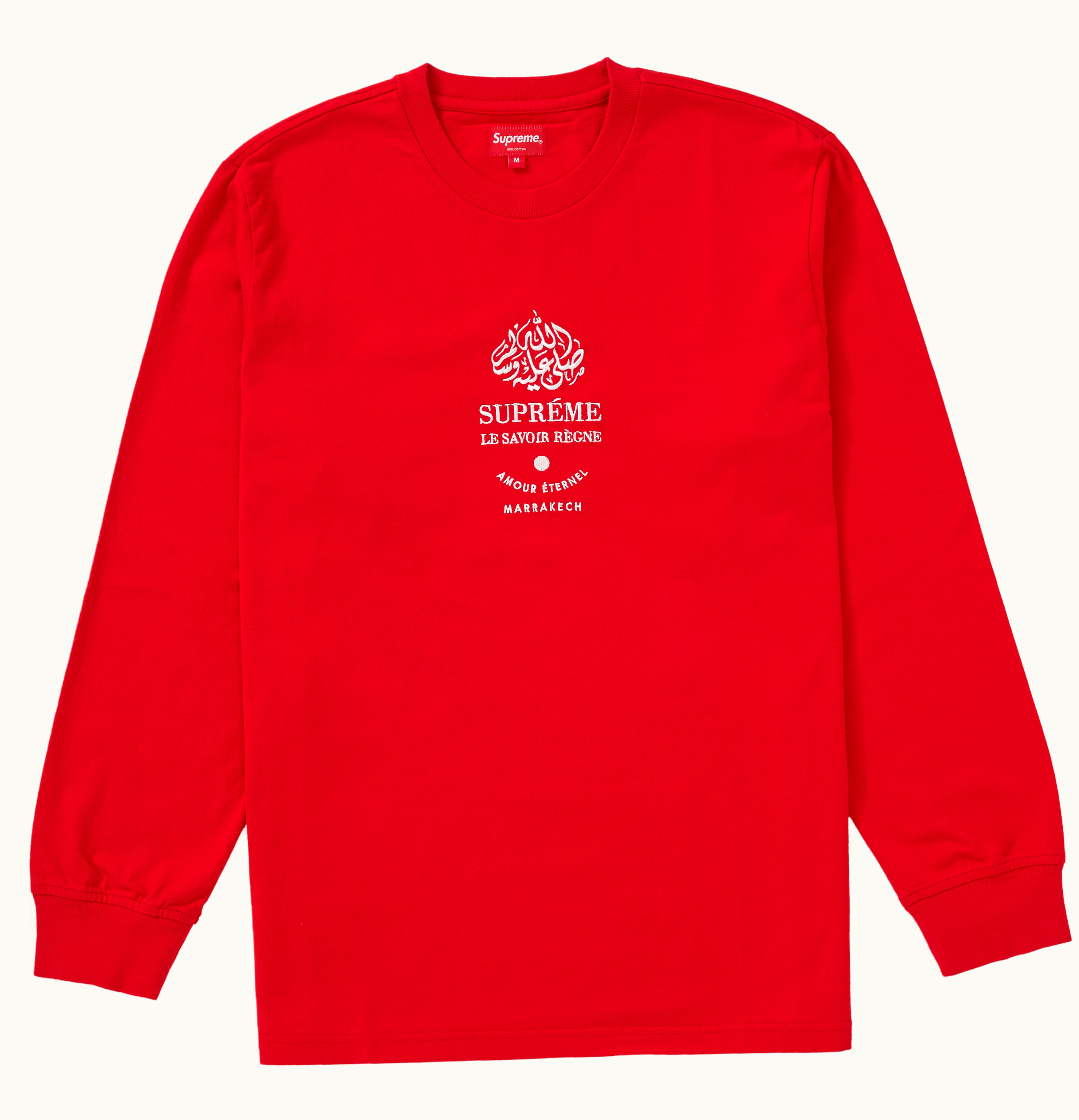 Supreme Supreme Marrakech L S Top Red