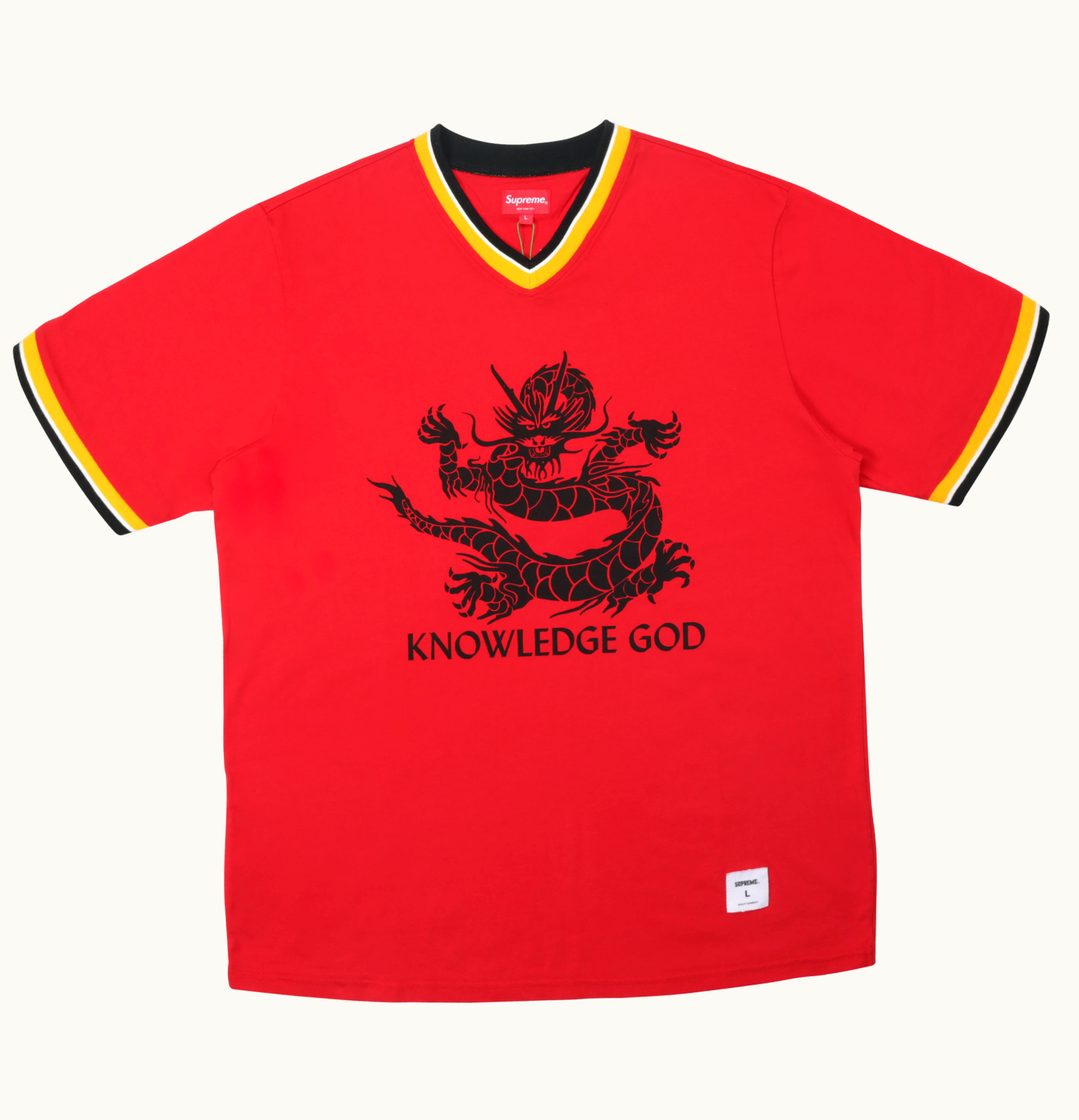 Supreme Supreme Knowledge God Practice Jersey Red