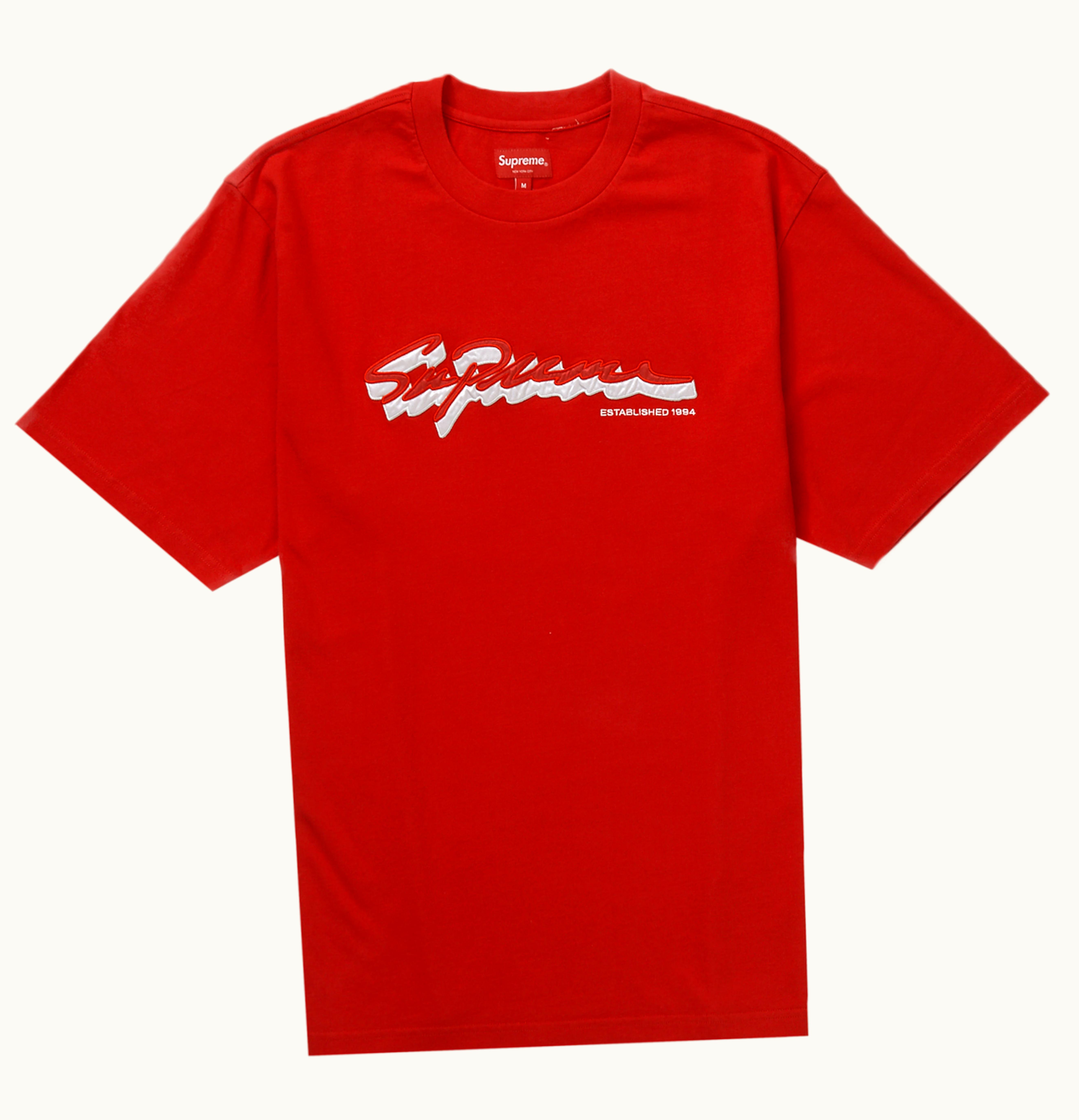 Supreme Supreme Shadow Script S S Top Red