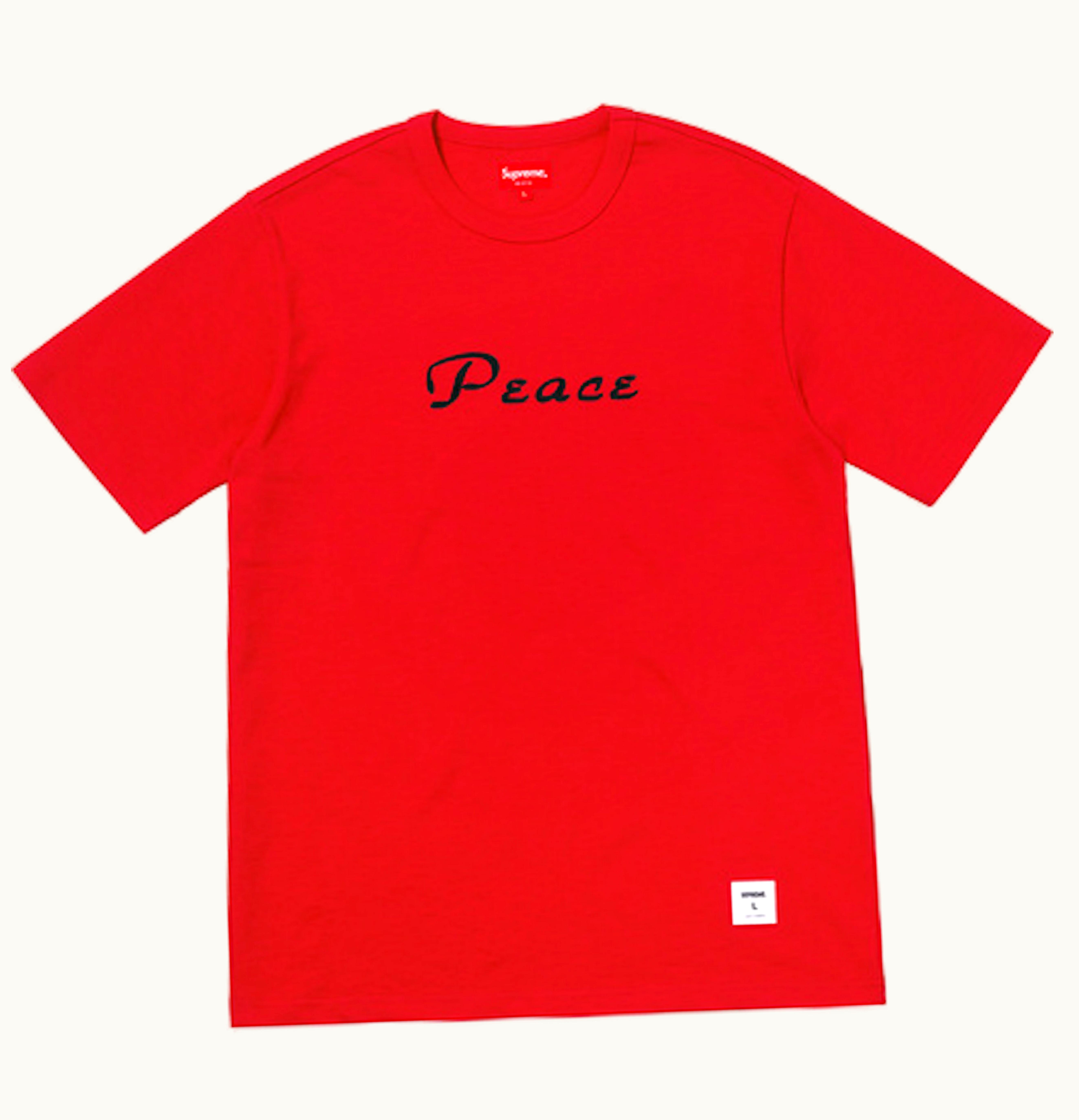 Supreme Supreme Peace Top Red