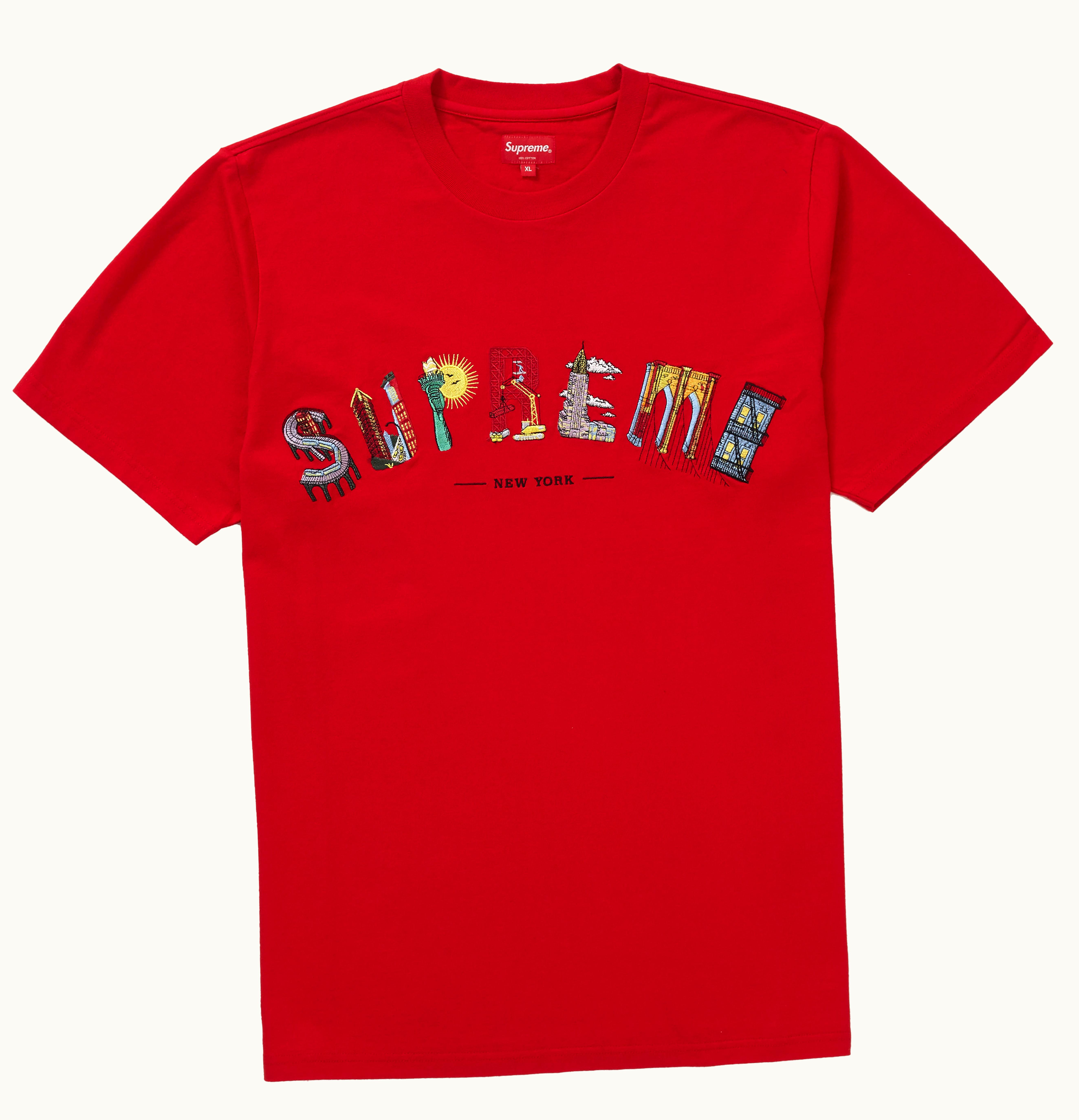 Supreme Supreme City Arc Tee Red