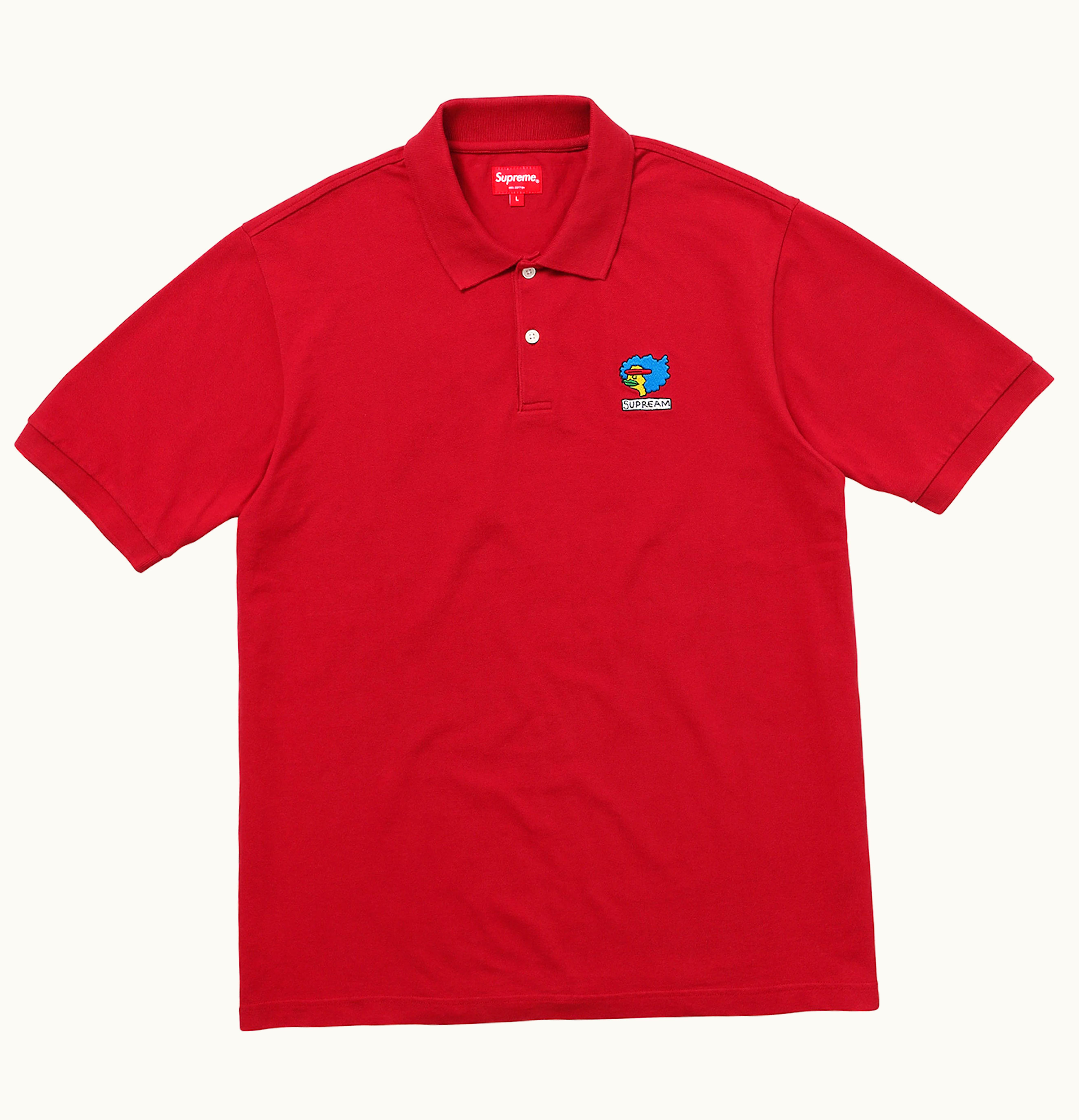 Supreme Supreme Gonz Ramm Polo Dark Red