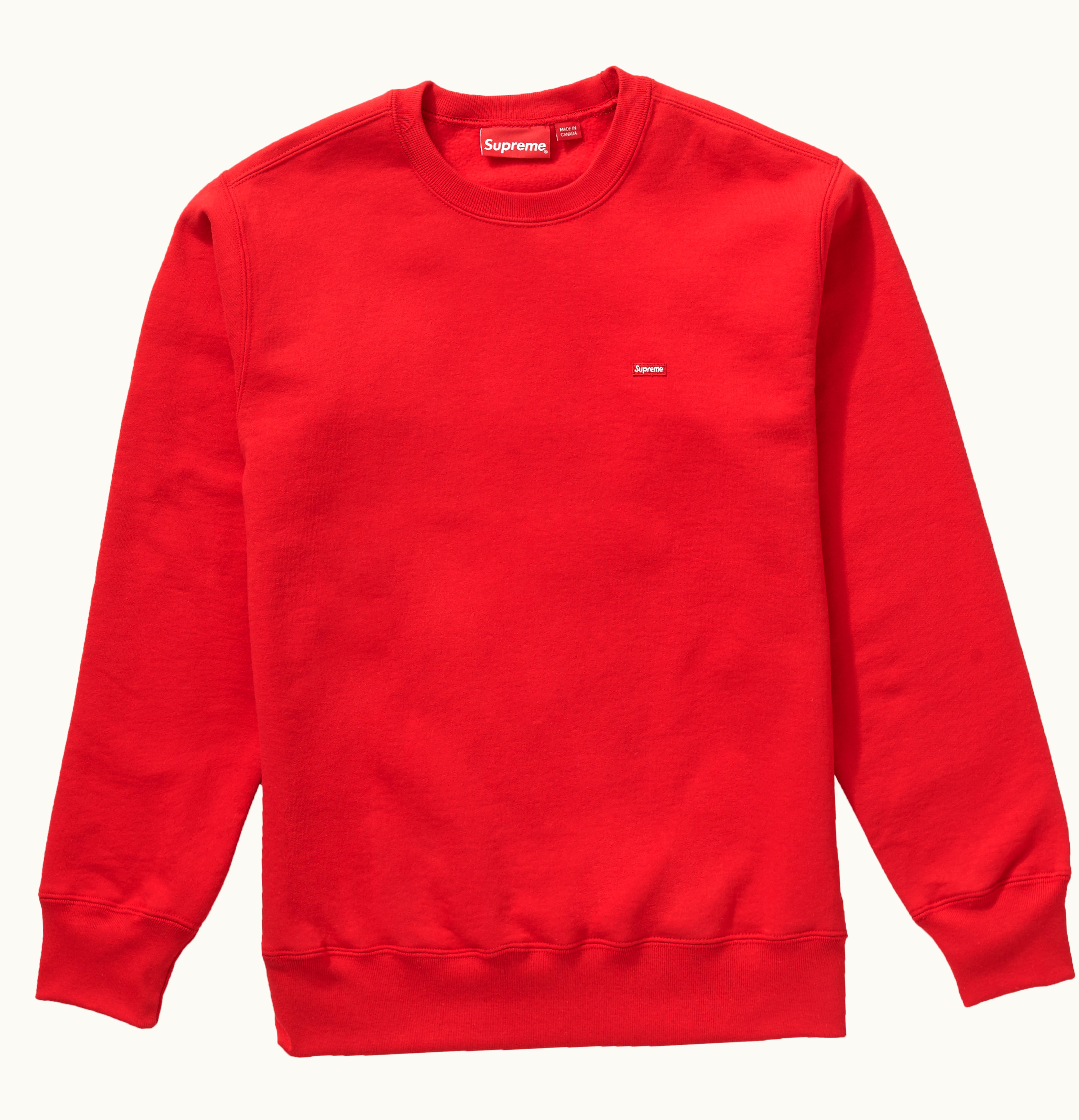 Supreme Supreme Small Box Crewneck Red