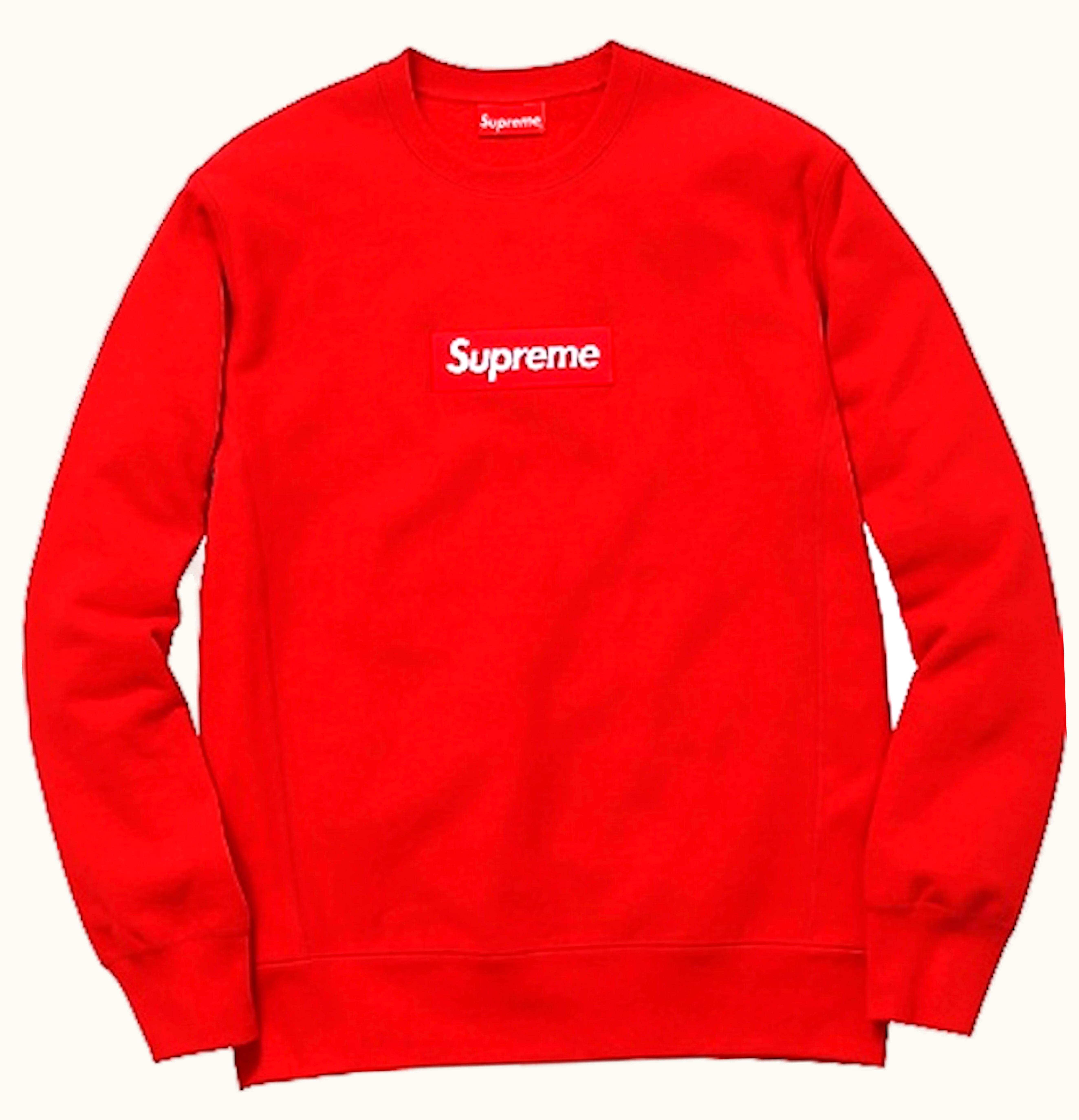 Supreme Supreme Box Logo Crewneck Red