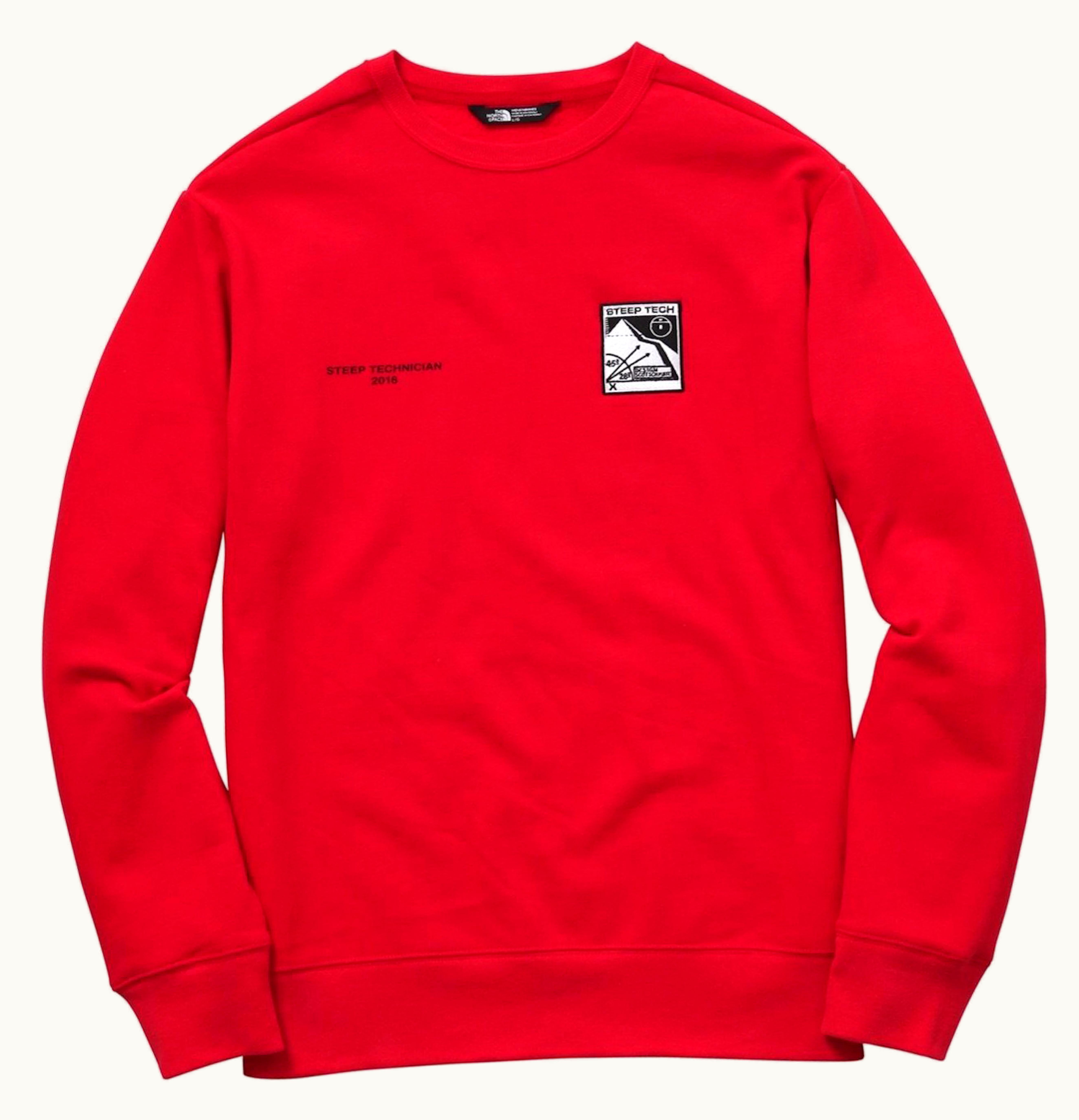 Supreme Supreme The North Face Steep Tech Crewneck Red