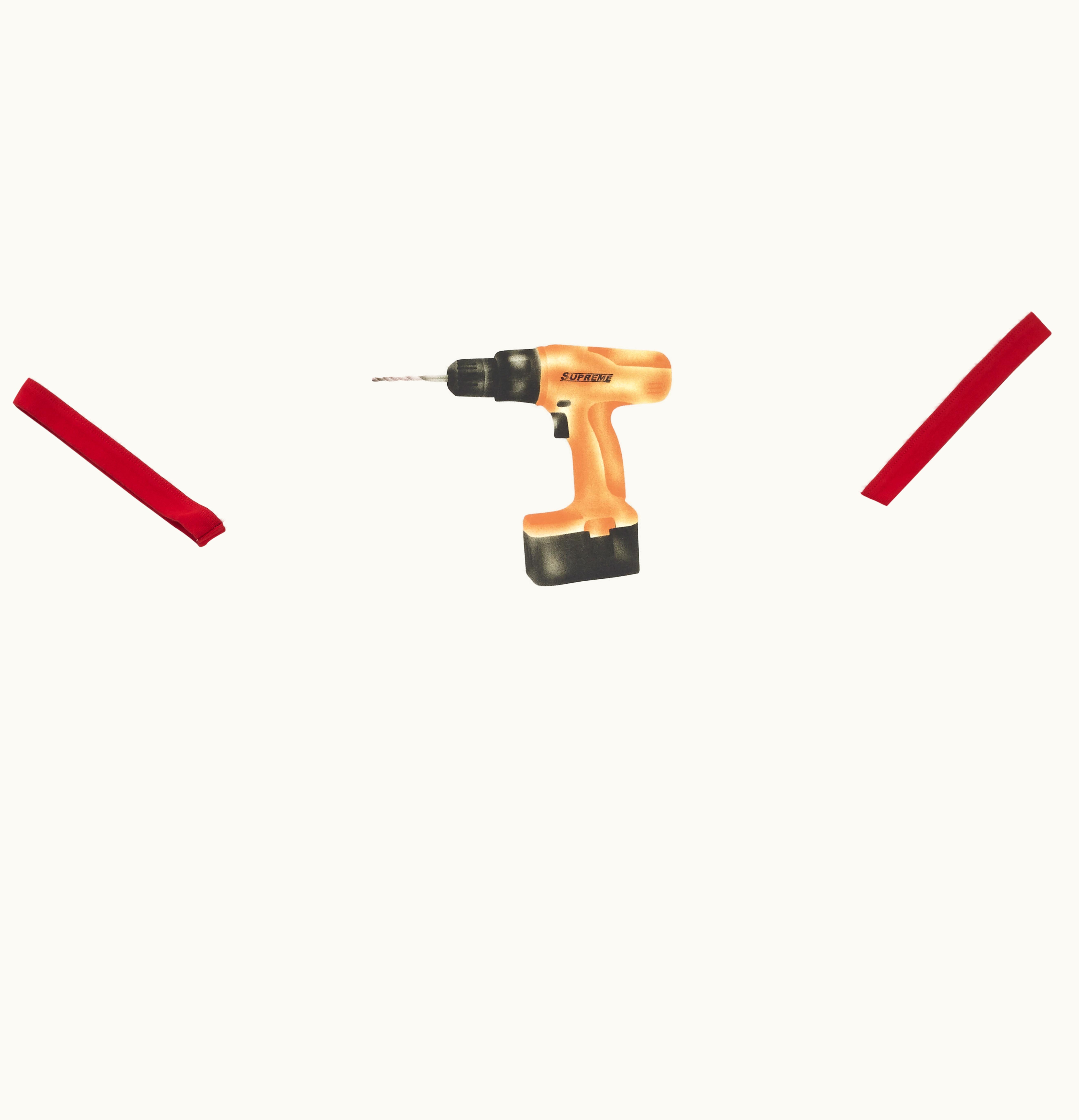 Supreme Supreme Drill Ringer Red