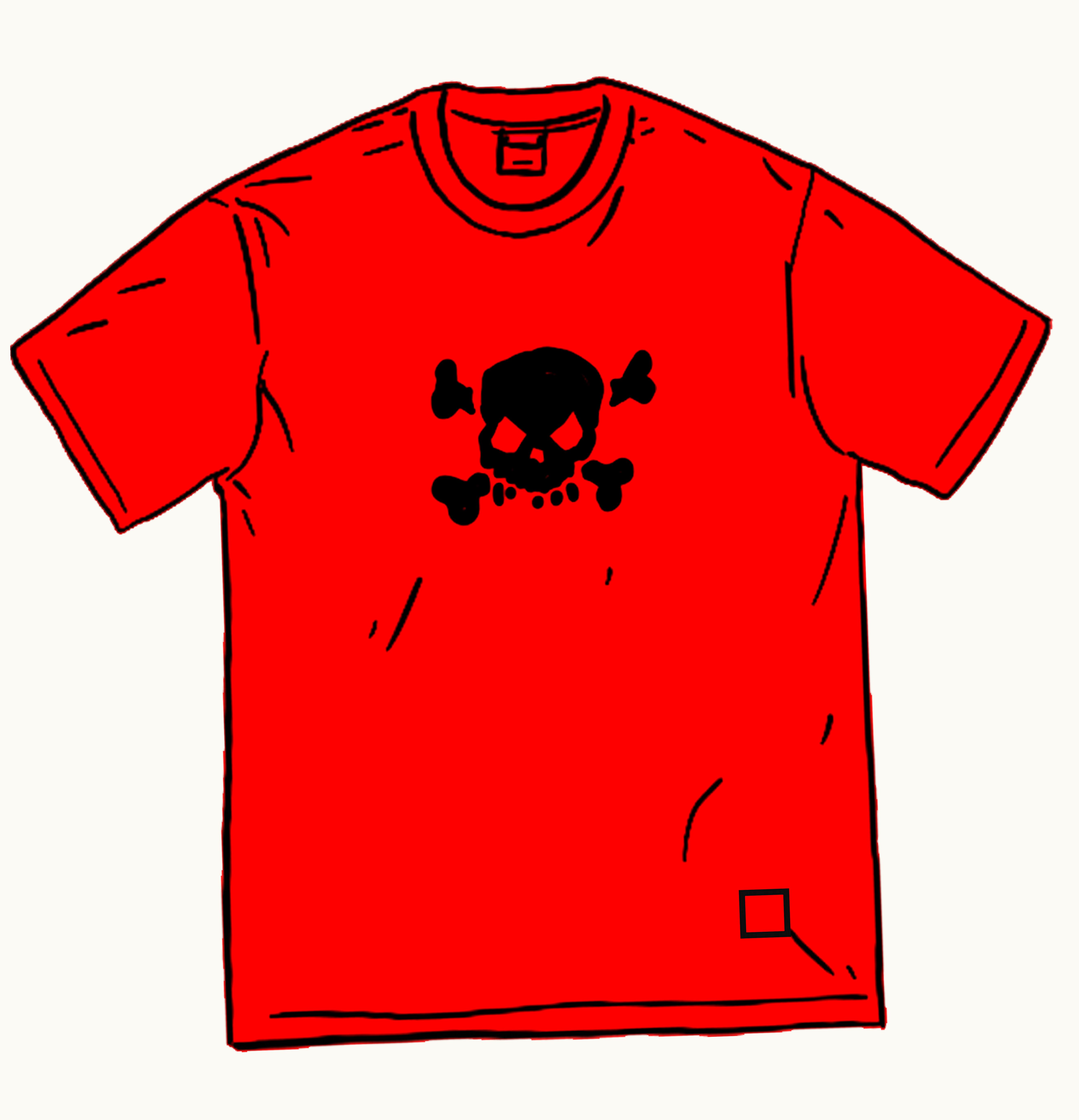 Supreme Supreme Skull S S Top Red
