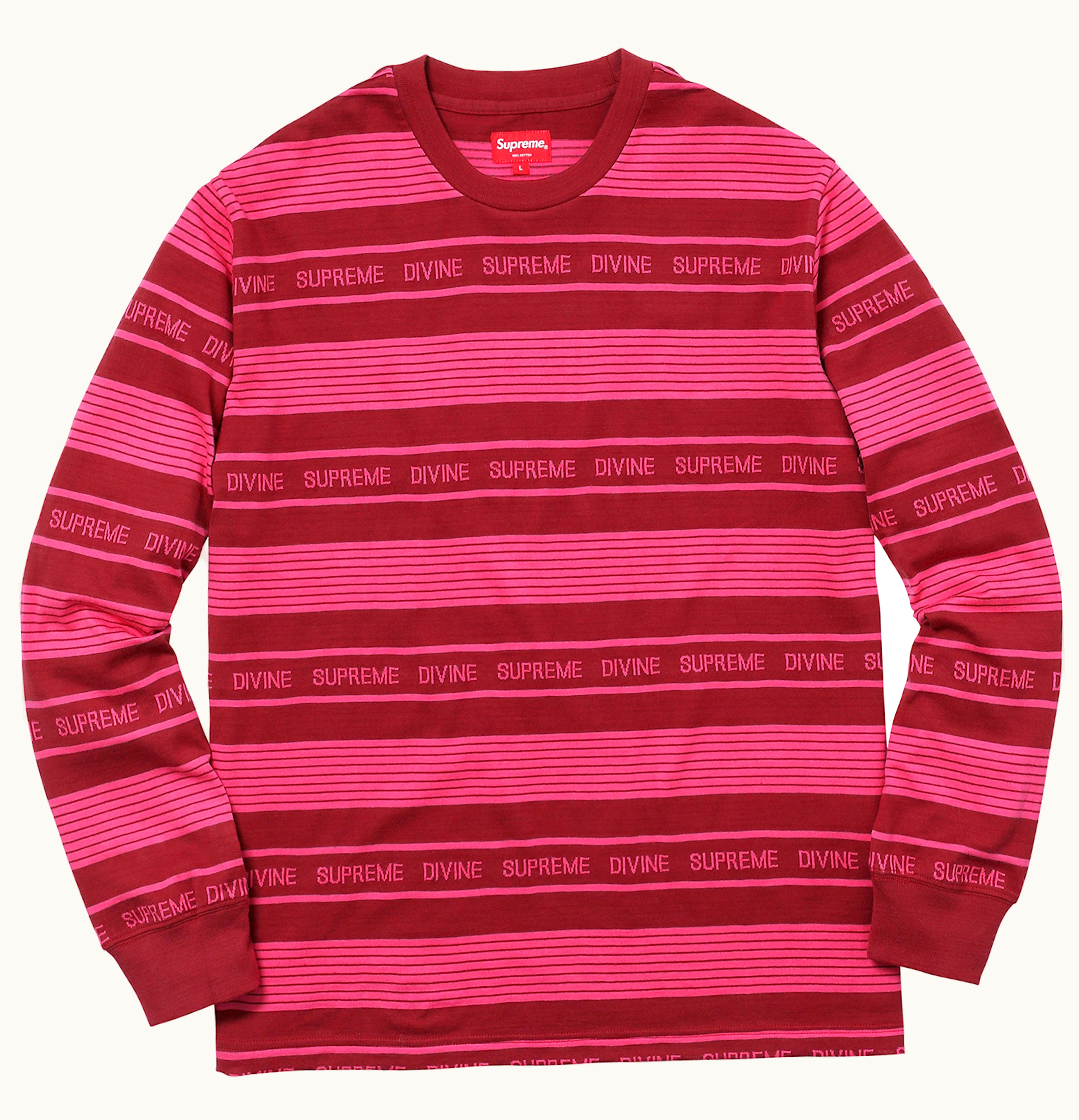 Supreme Supreme Divine LS Top Red