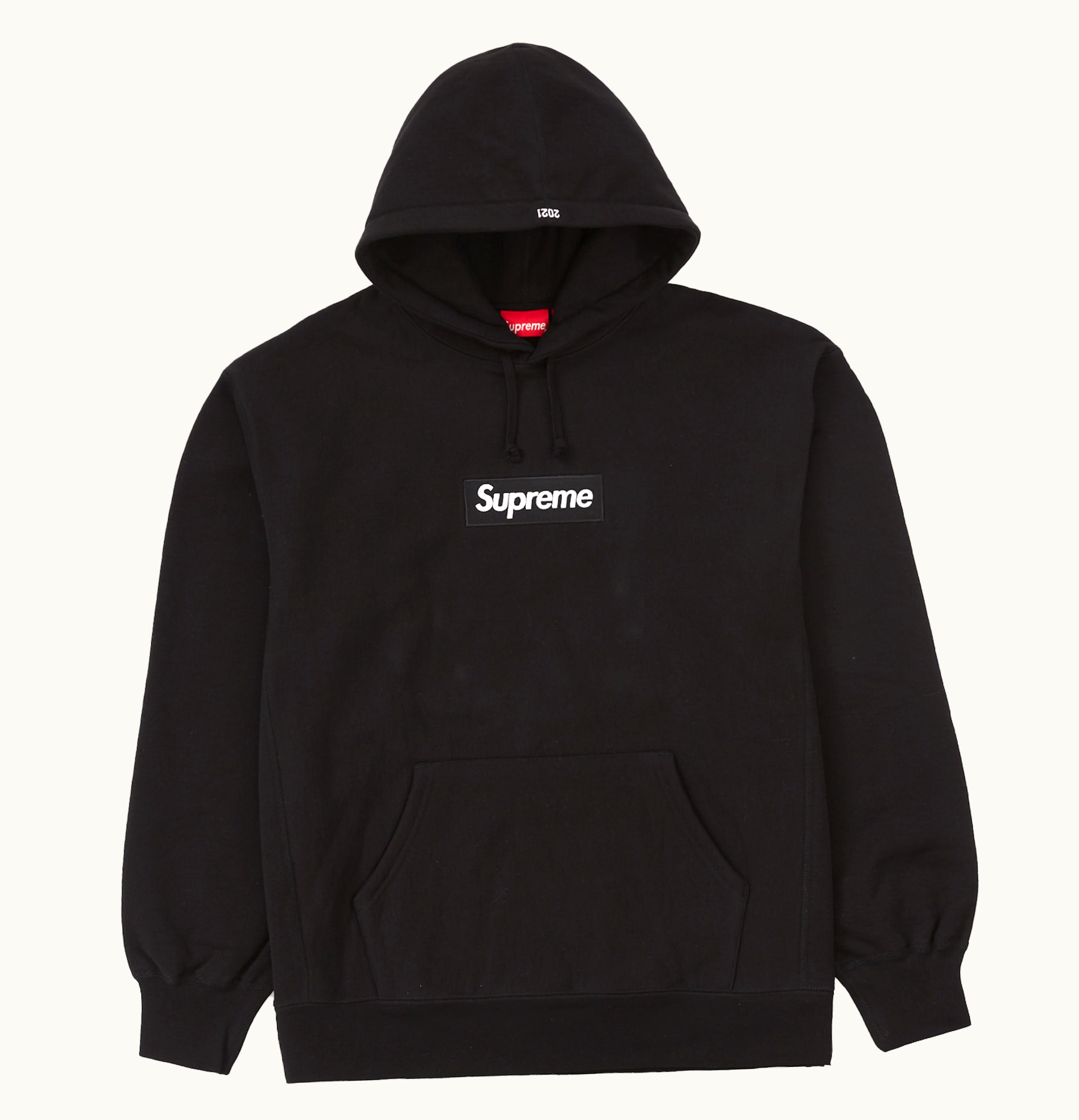Supreme Supreme Box Logo Hooded Sweatshirt FW21 Black