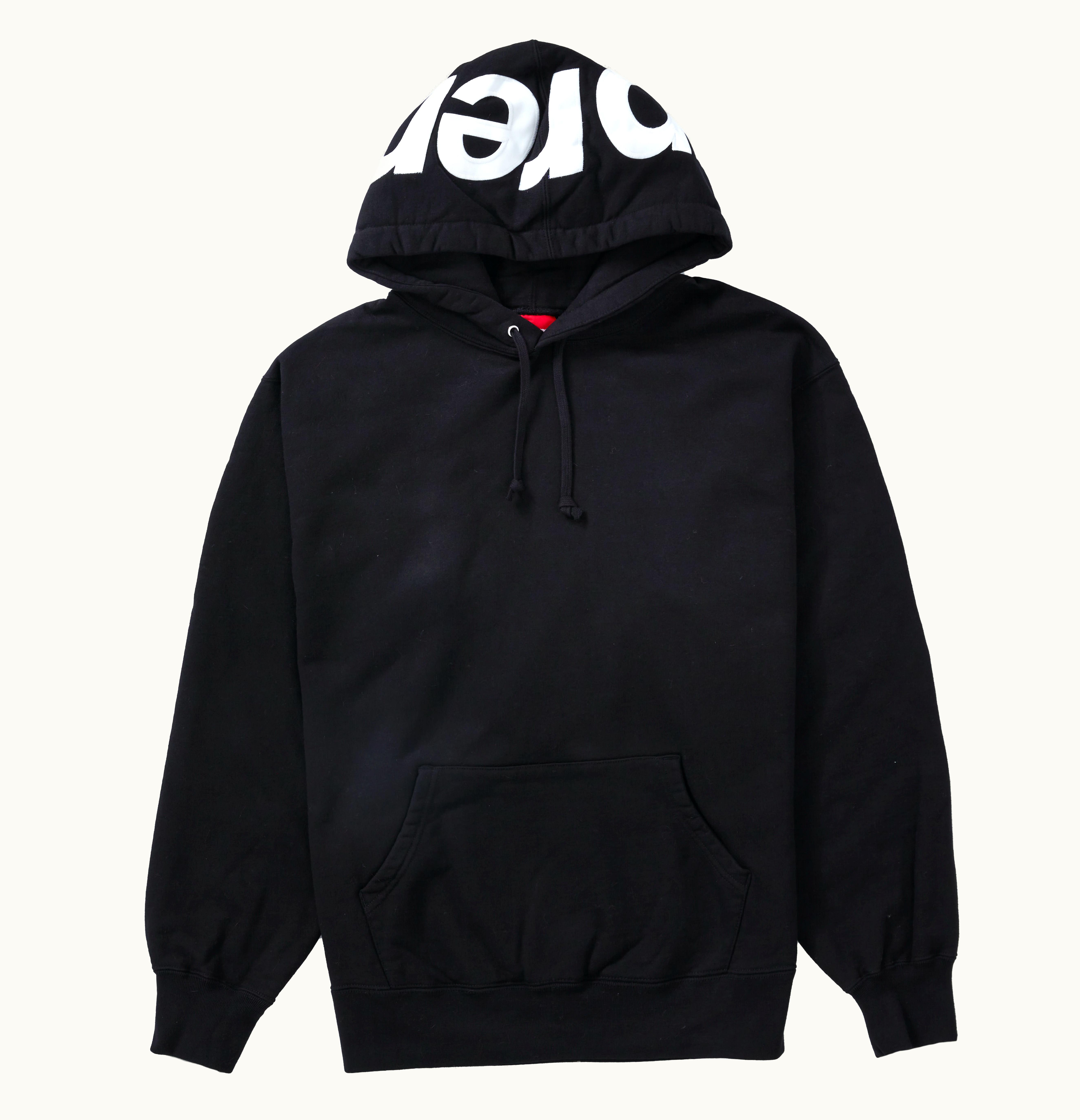 Supreme Supreme Contrast Hooded Sweatshirt Black