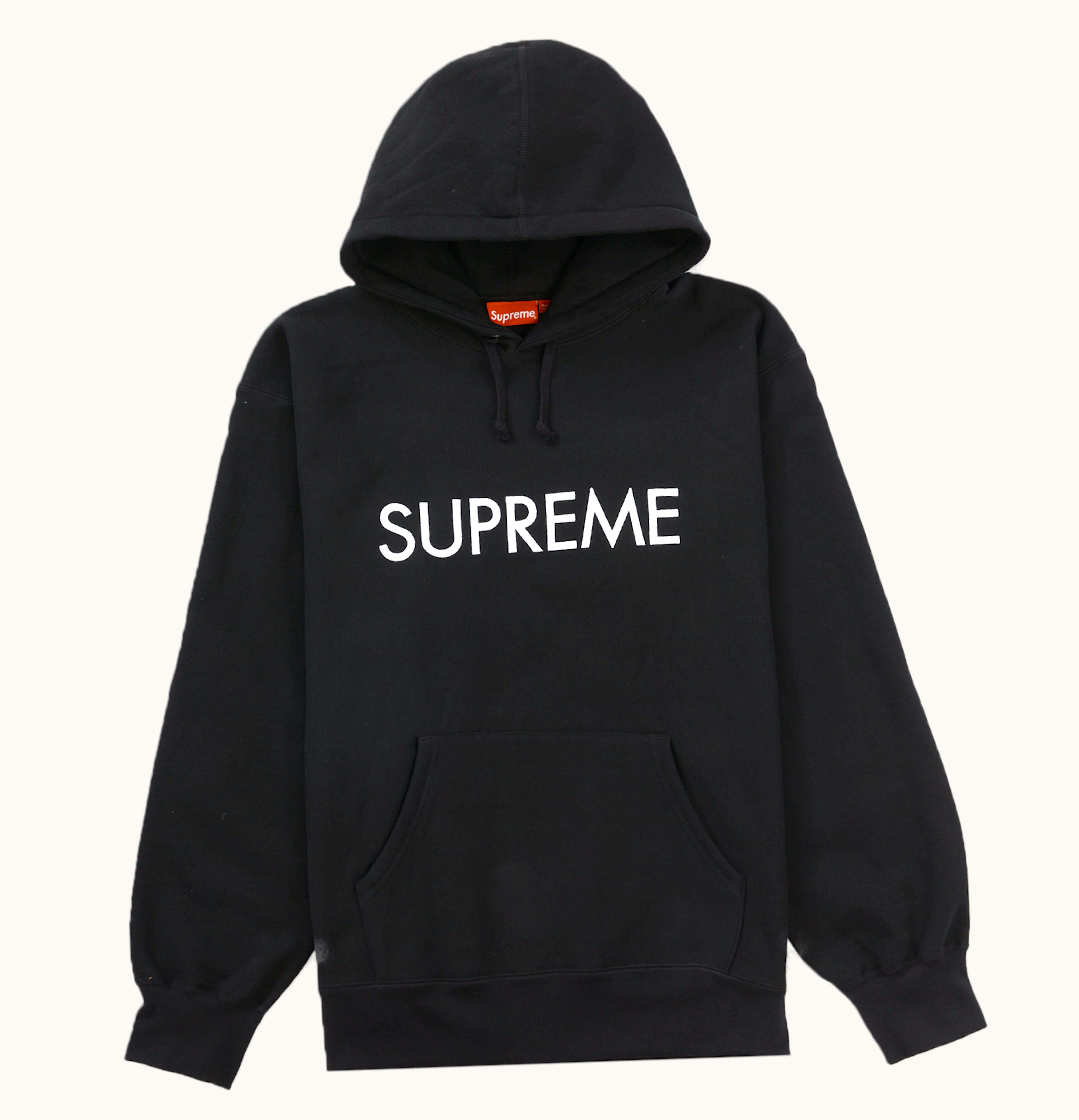 Supreme Supreme Capital Hooded Sweatshirt Black