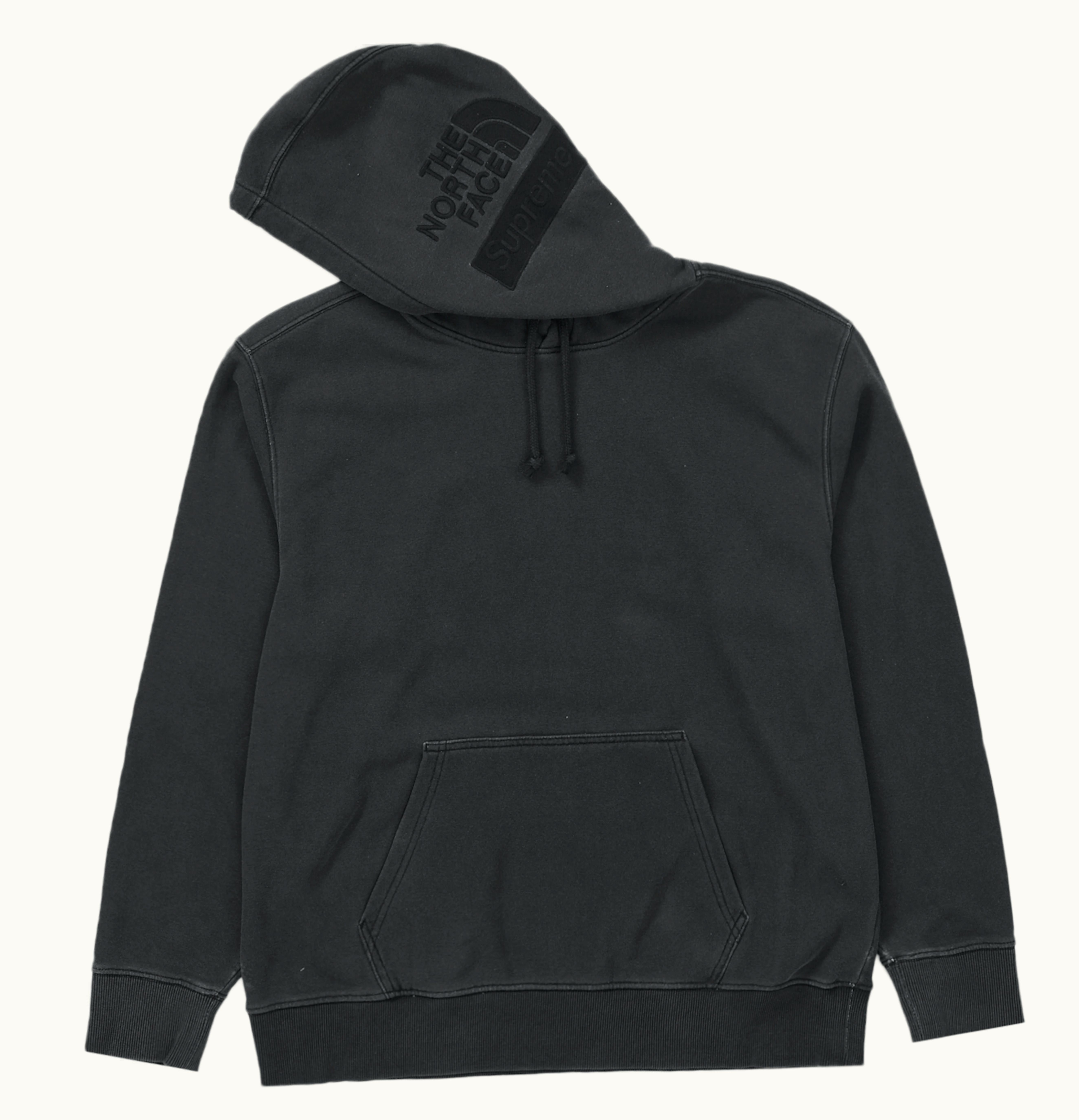 Supreme Supreme The North Face Pigment Printed Hooded Sweatshirt Black