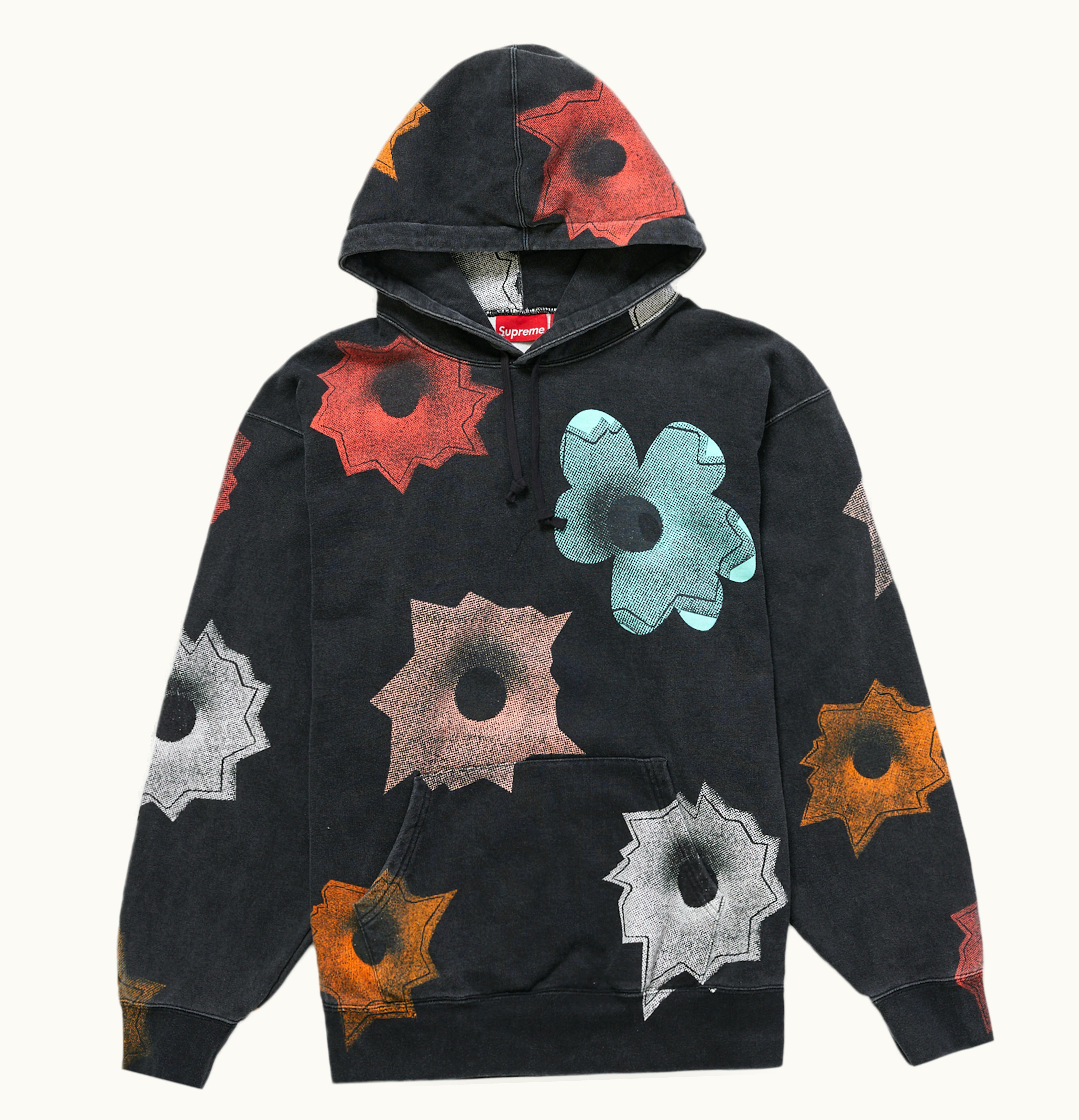 Supreme Supreme Nate Lowman Hooded Sweatshirt Black