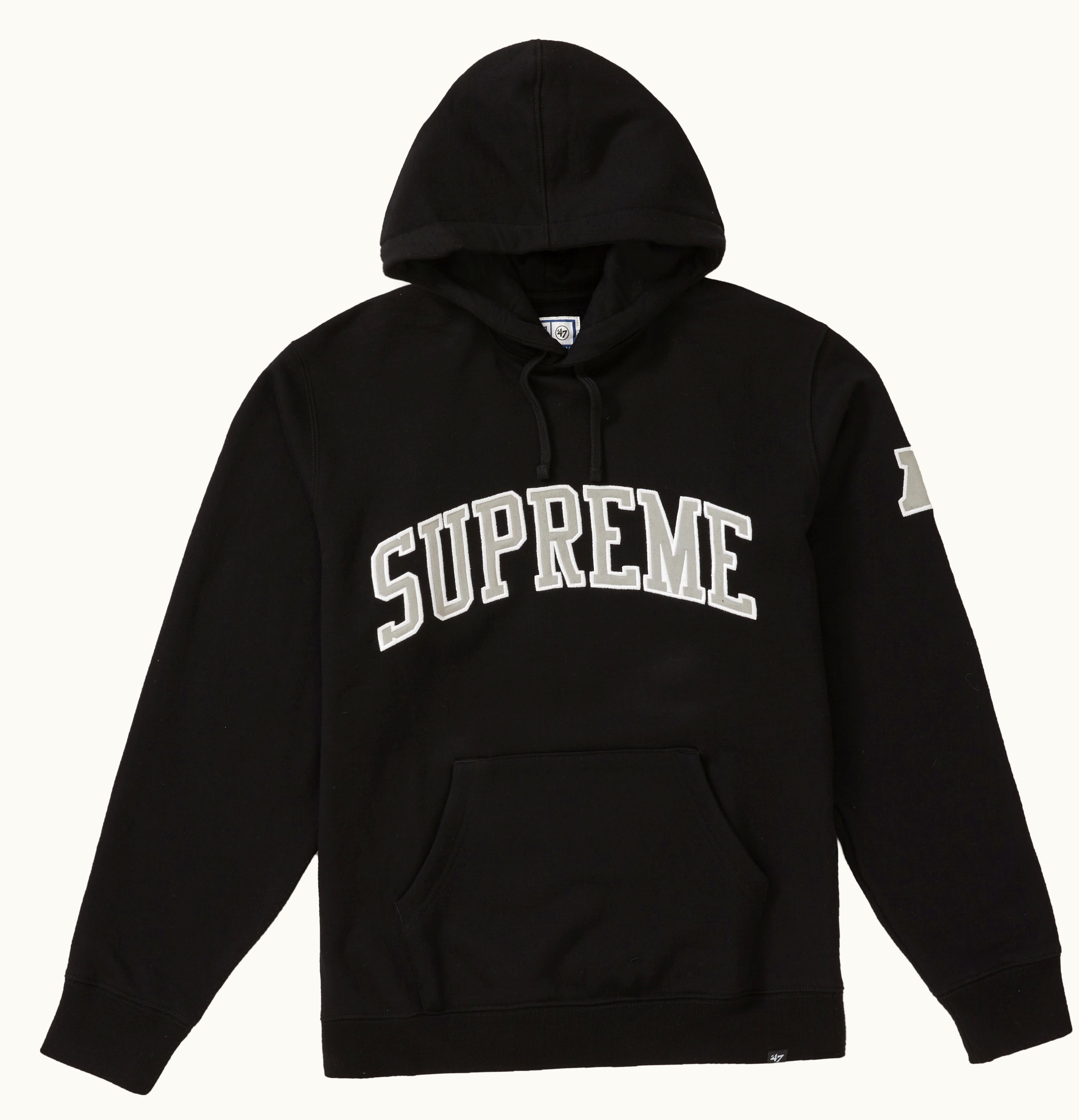 Supreme Supreme NFL Raiders 47 Hooded Sweatshirt Black