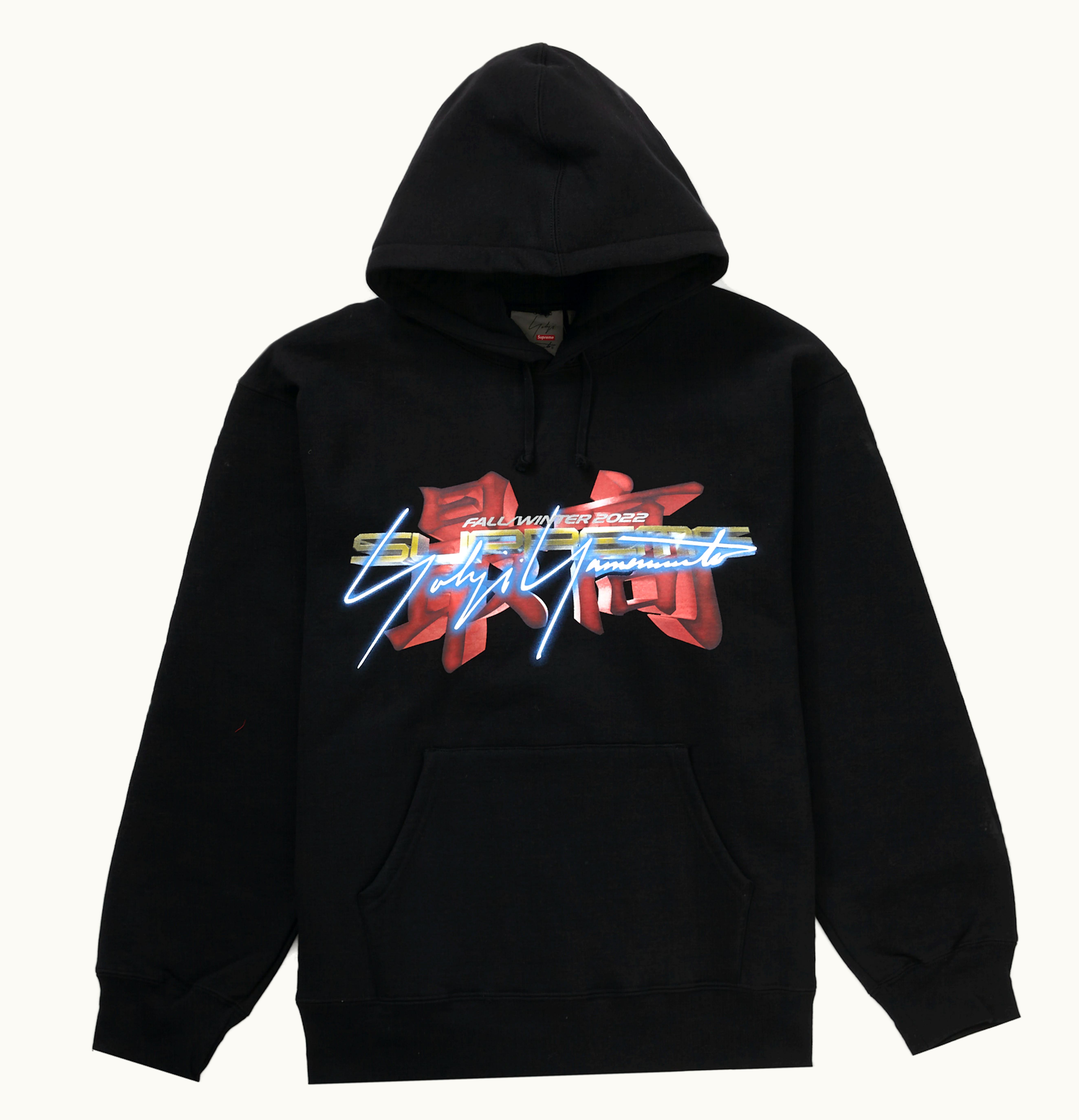 Supreme Supreme Yohji Yamamoto TEKKEN Hooded Sweatshirt Black