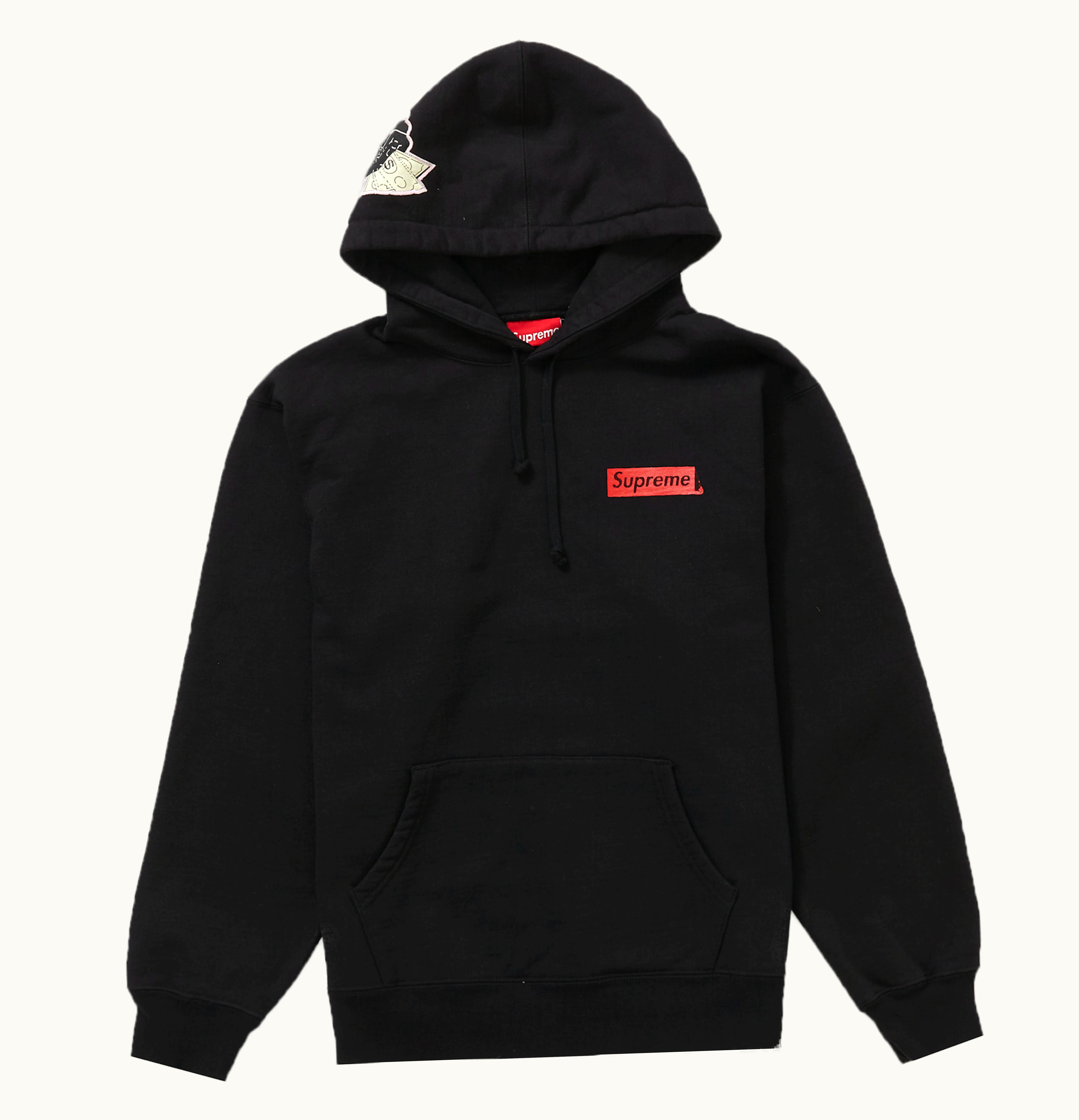Supreme Supreme Instant High Patches Hooded Sweatshirt Black