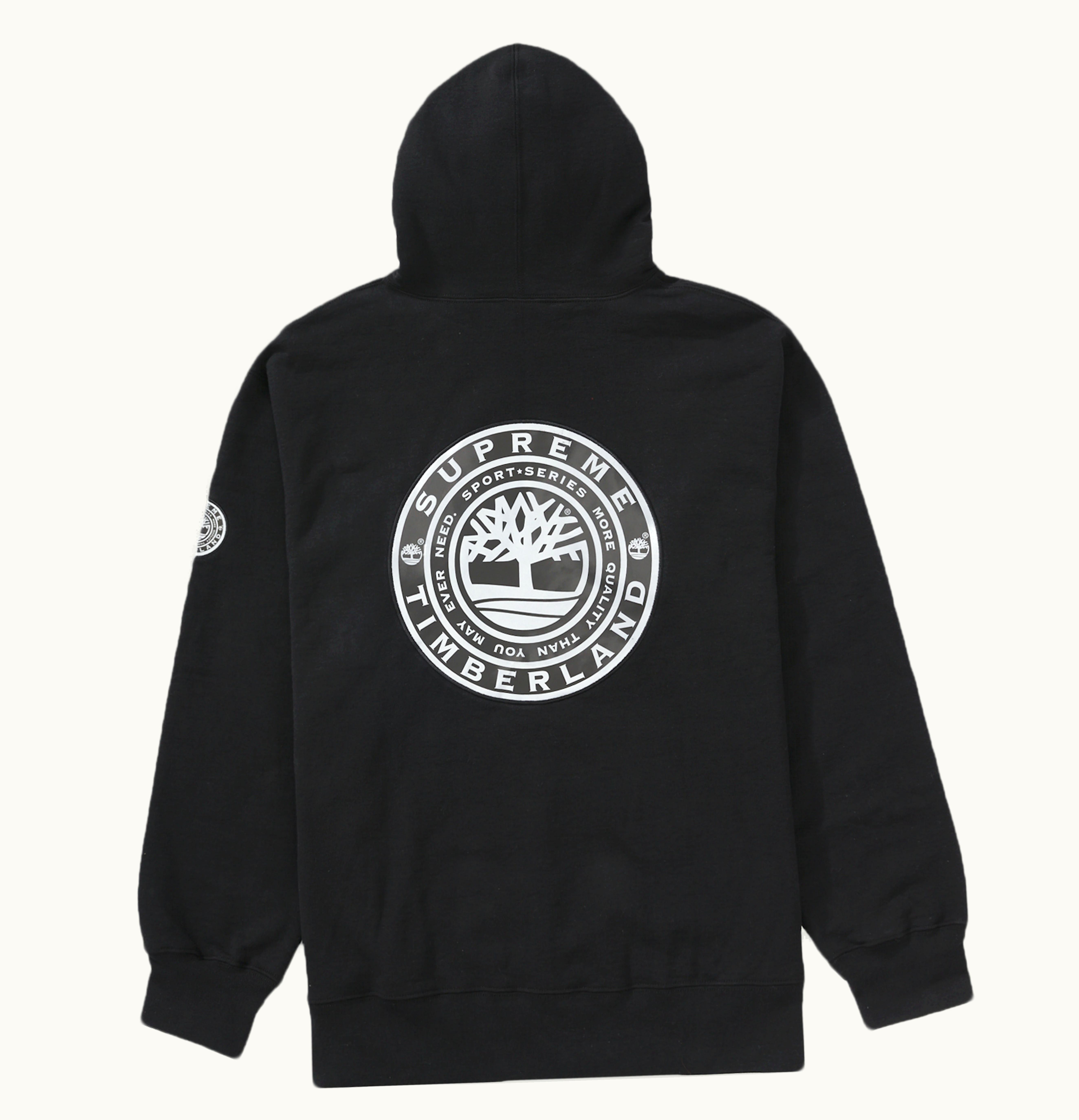 Supreme Supreme Timberland Hooded Sweatshirt Black