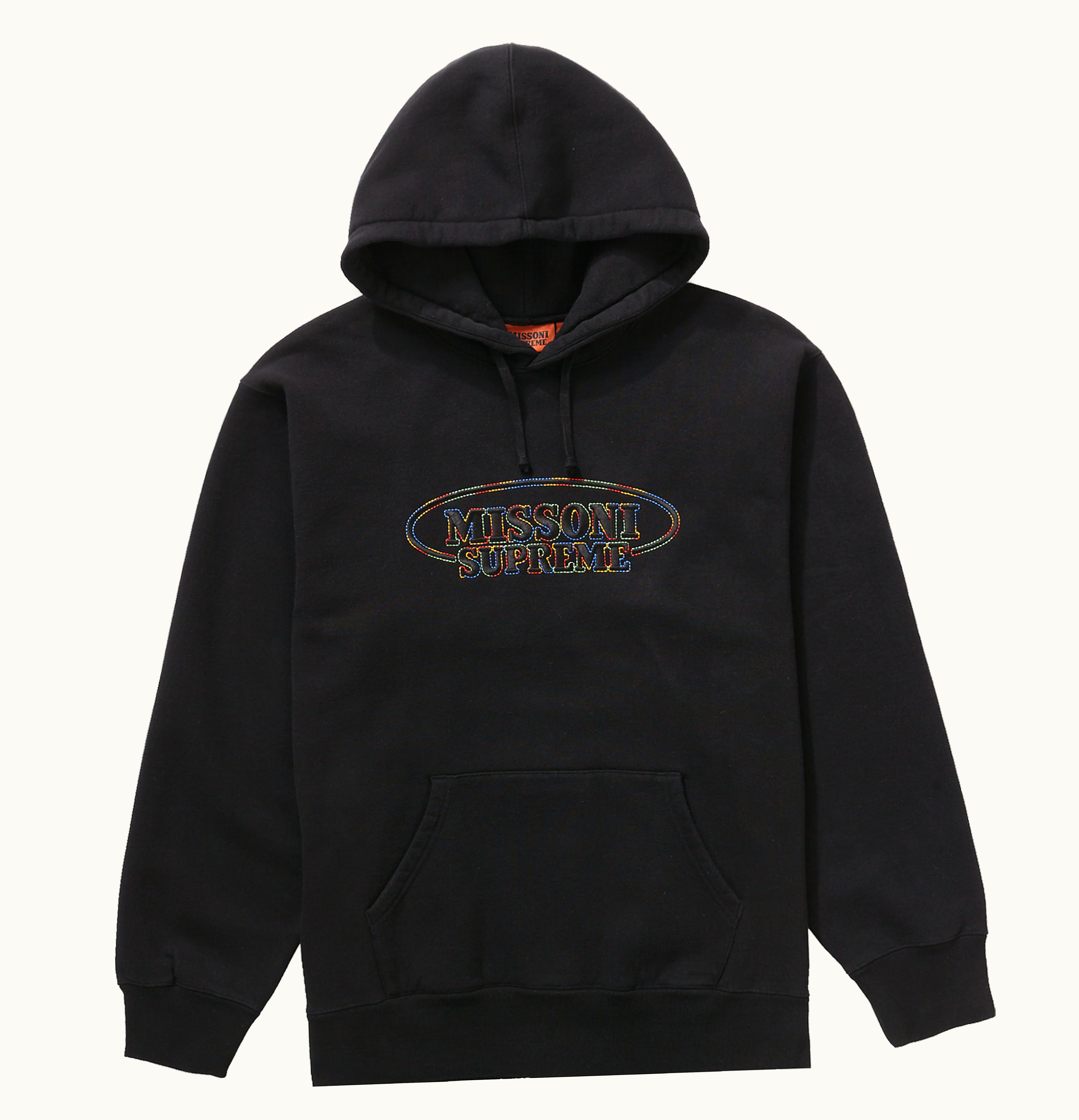 Supreme Supreme Missoni Hooded Sweatshirt Black