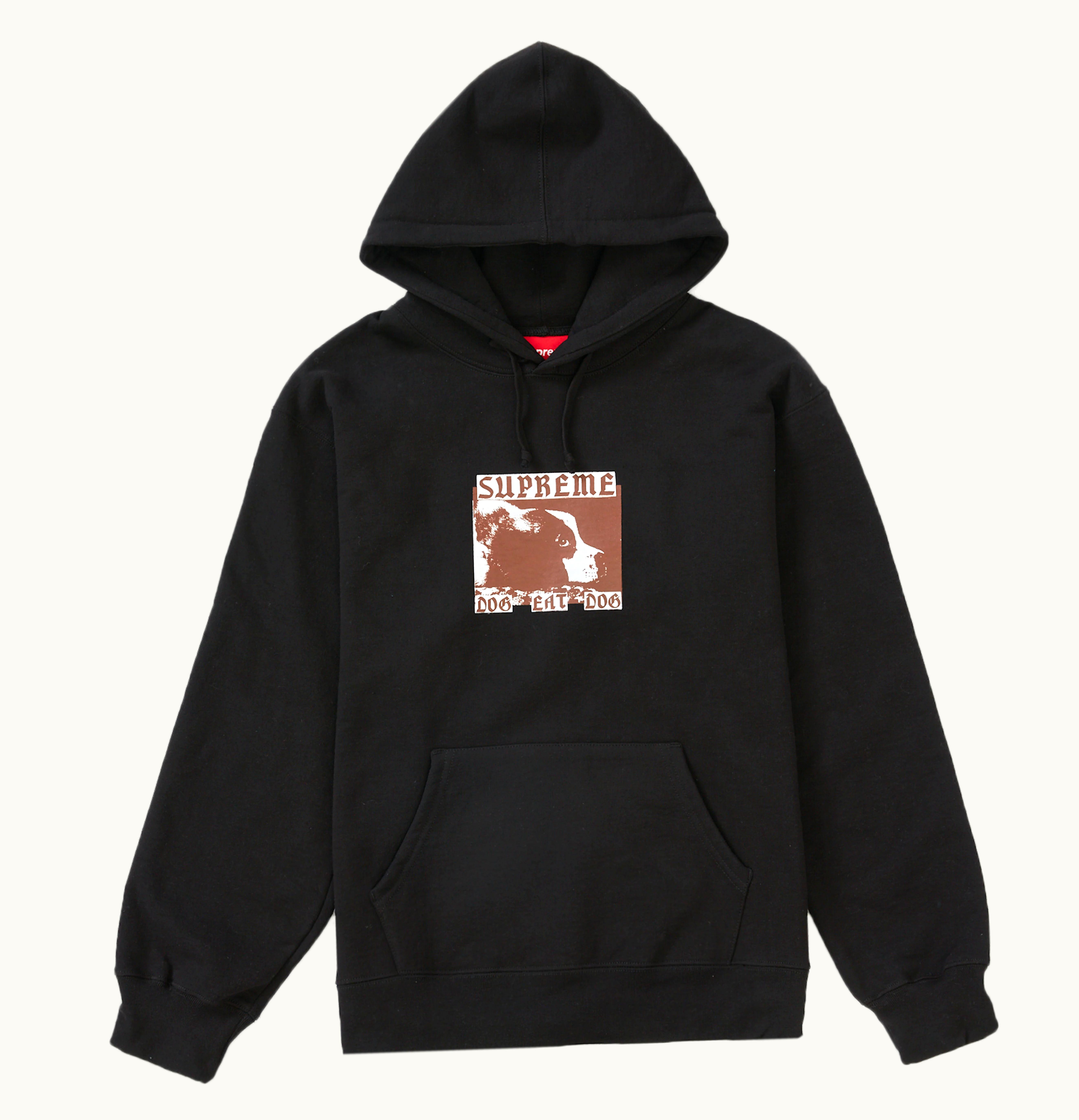 Supreme Supreme Dog Eat Dog Hooded Sweatshirt Black