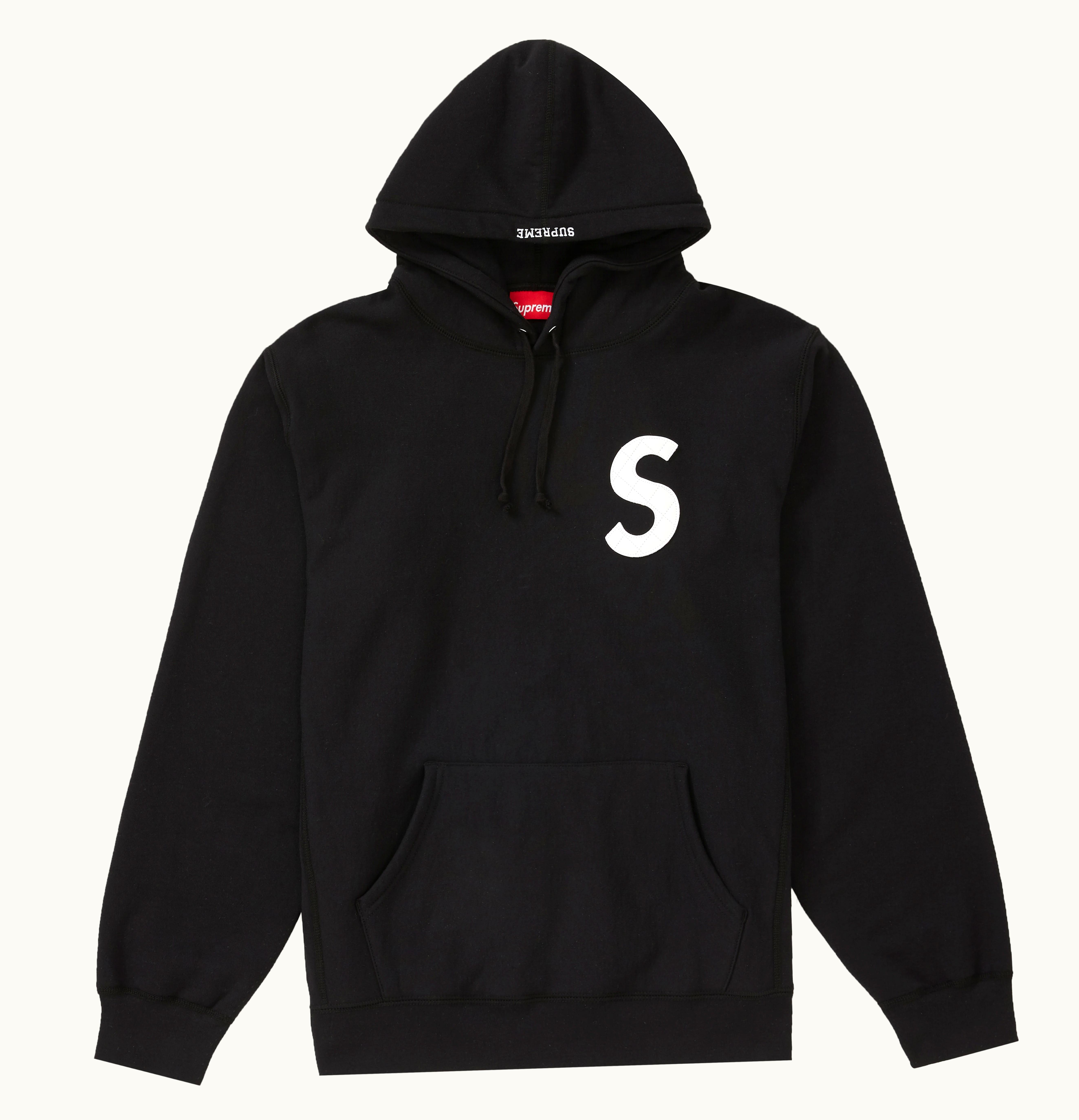 Supreme Supreme S Logo Hooded Sweatshirt SS20 Black