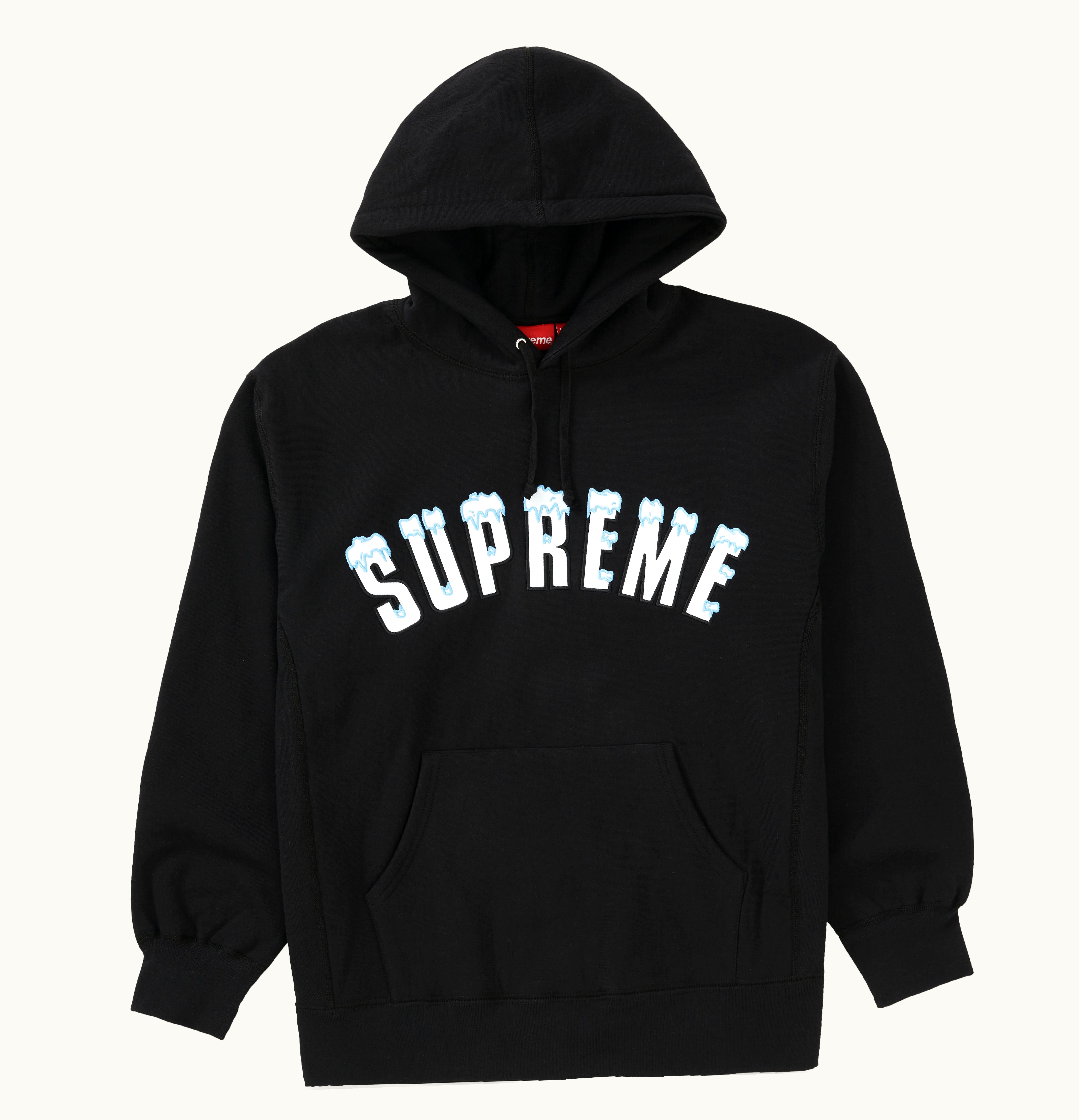 Supreme Supreme Icy Arc Hooded Sweatshirt Black