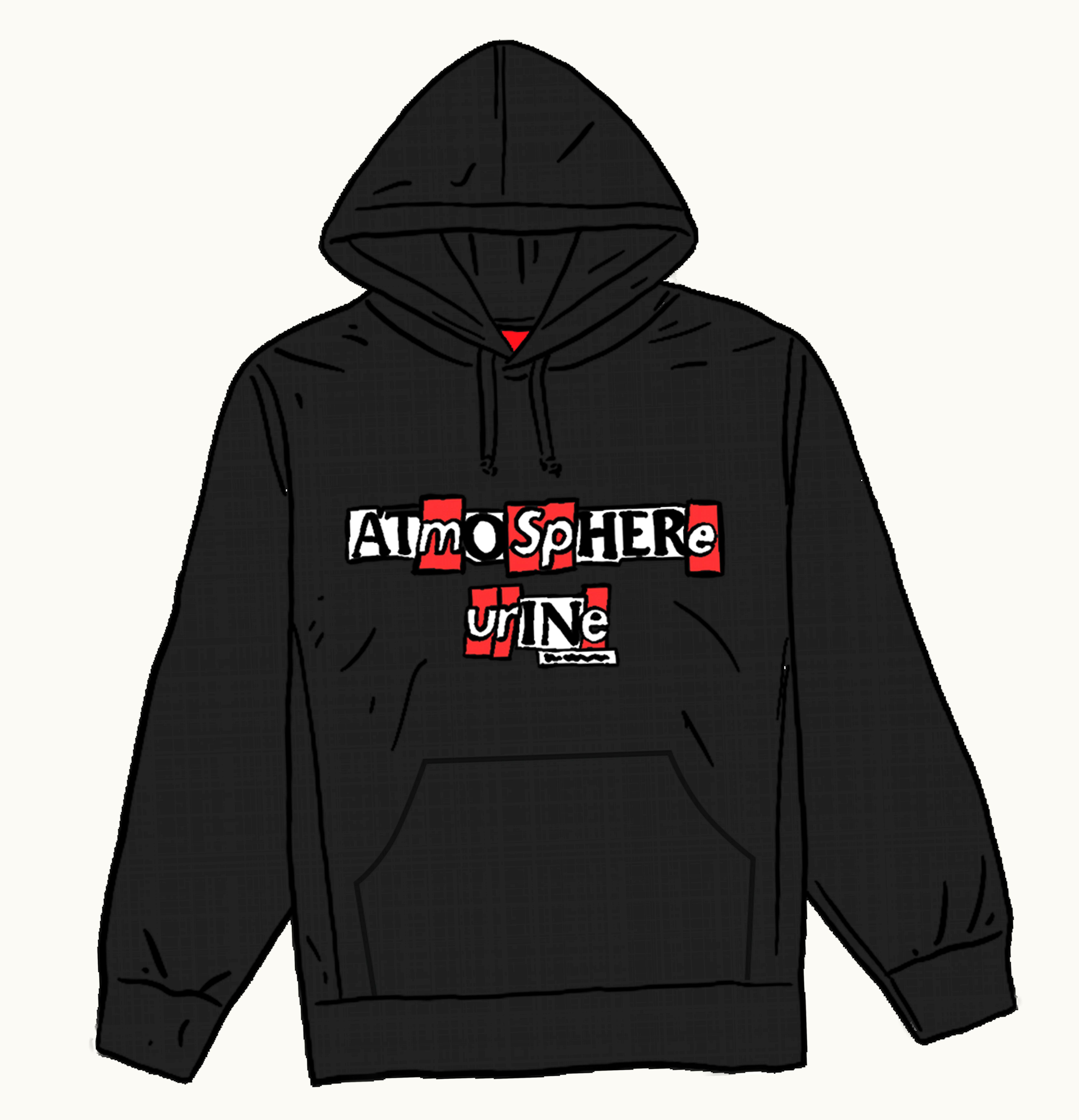 Supreme Supreme Antihero Hooded Sweatshirt Black