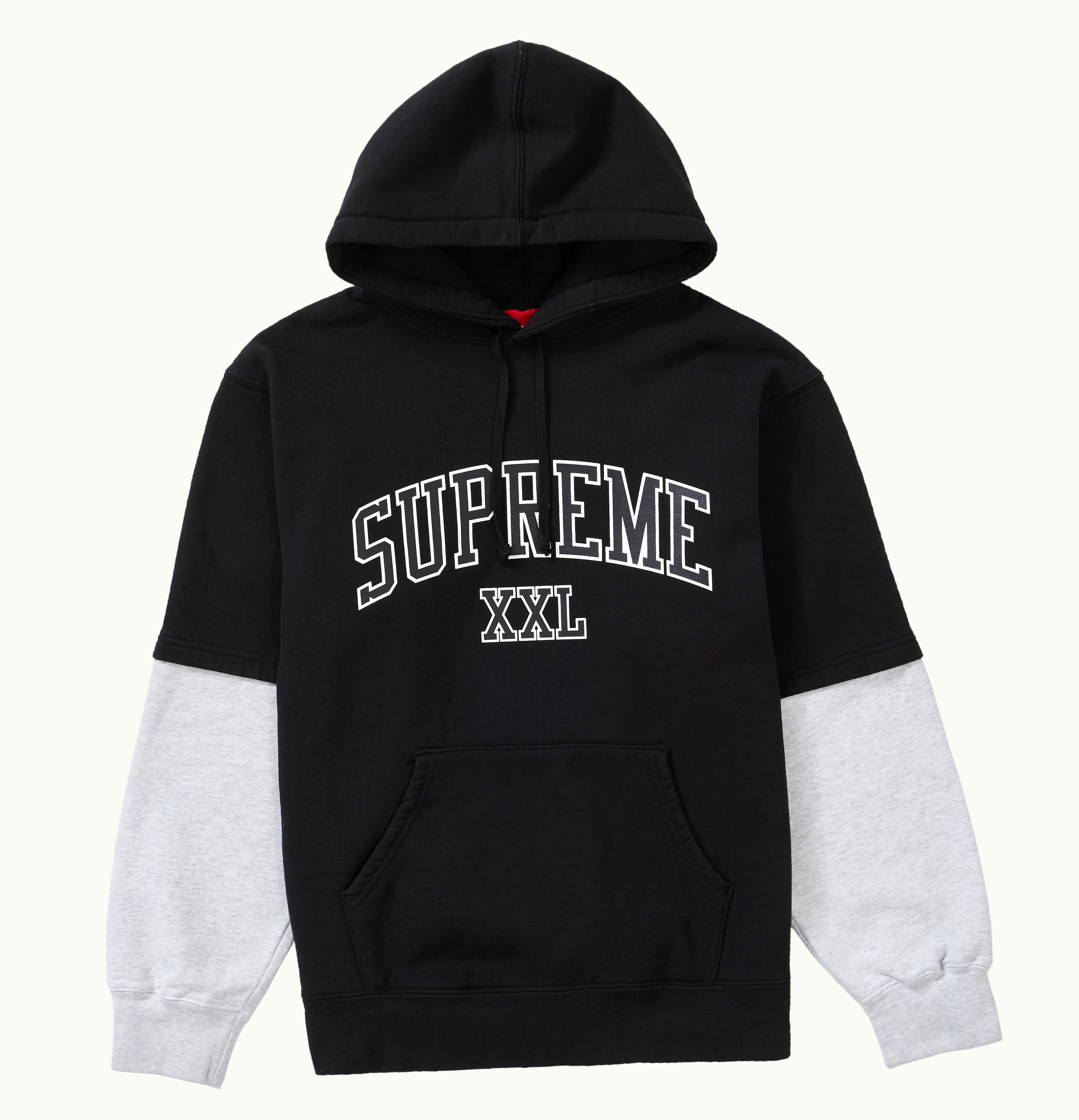 Supreme Supreme XXL Hooded Sweatshirt Black