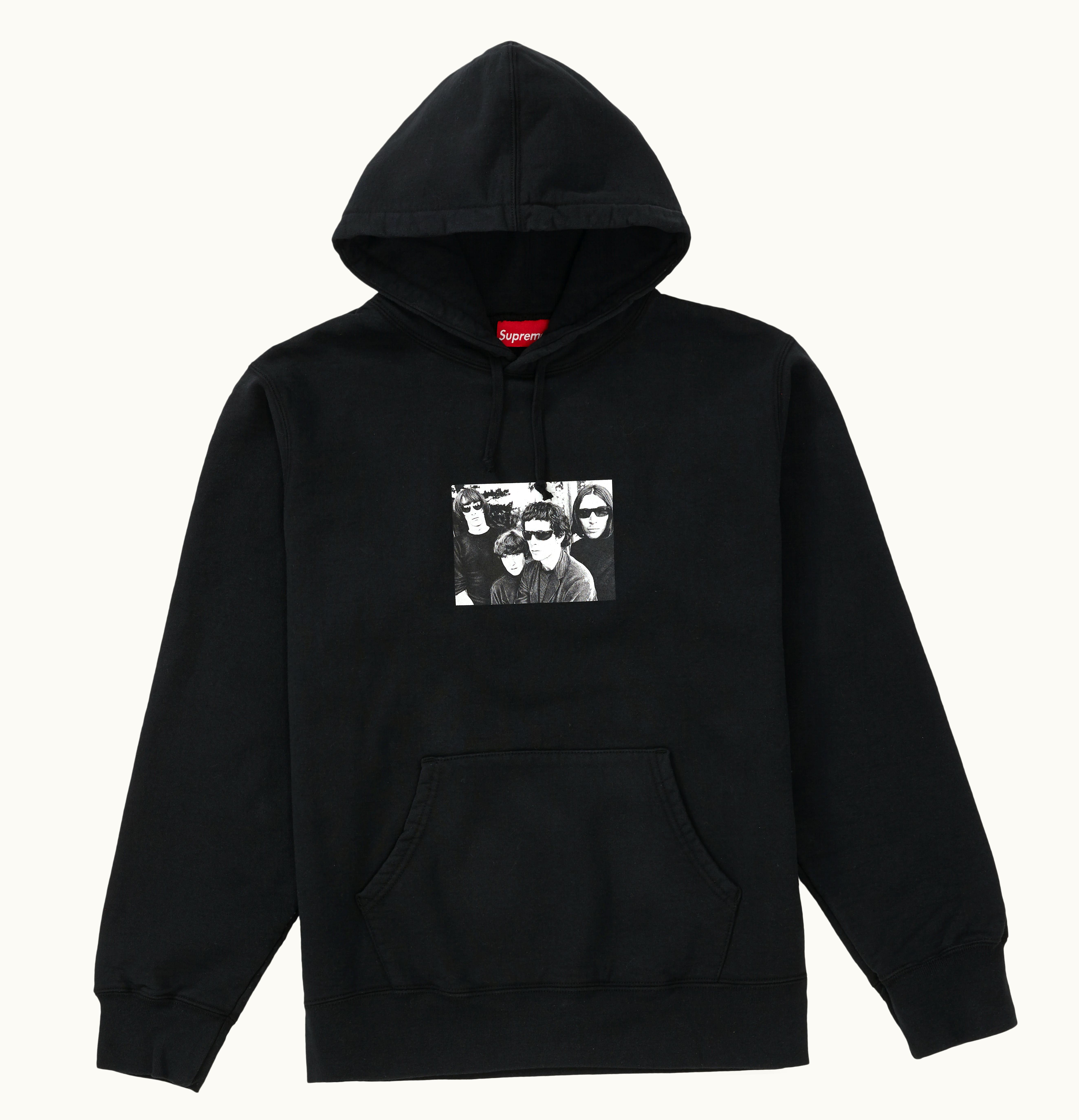 Supreme Supreme The Velvet Underground Hooded Sweatshirt Black
