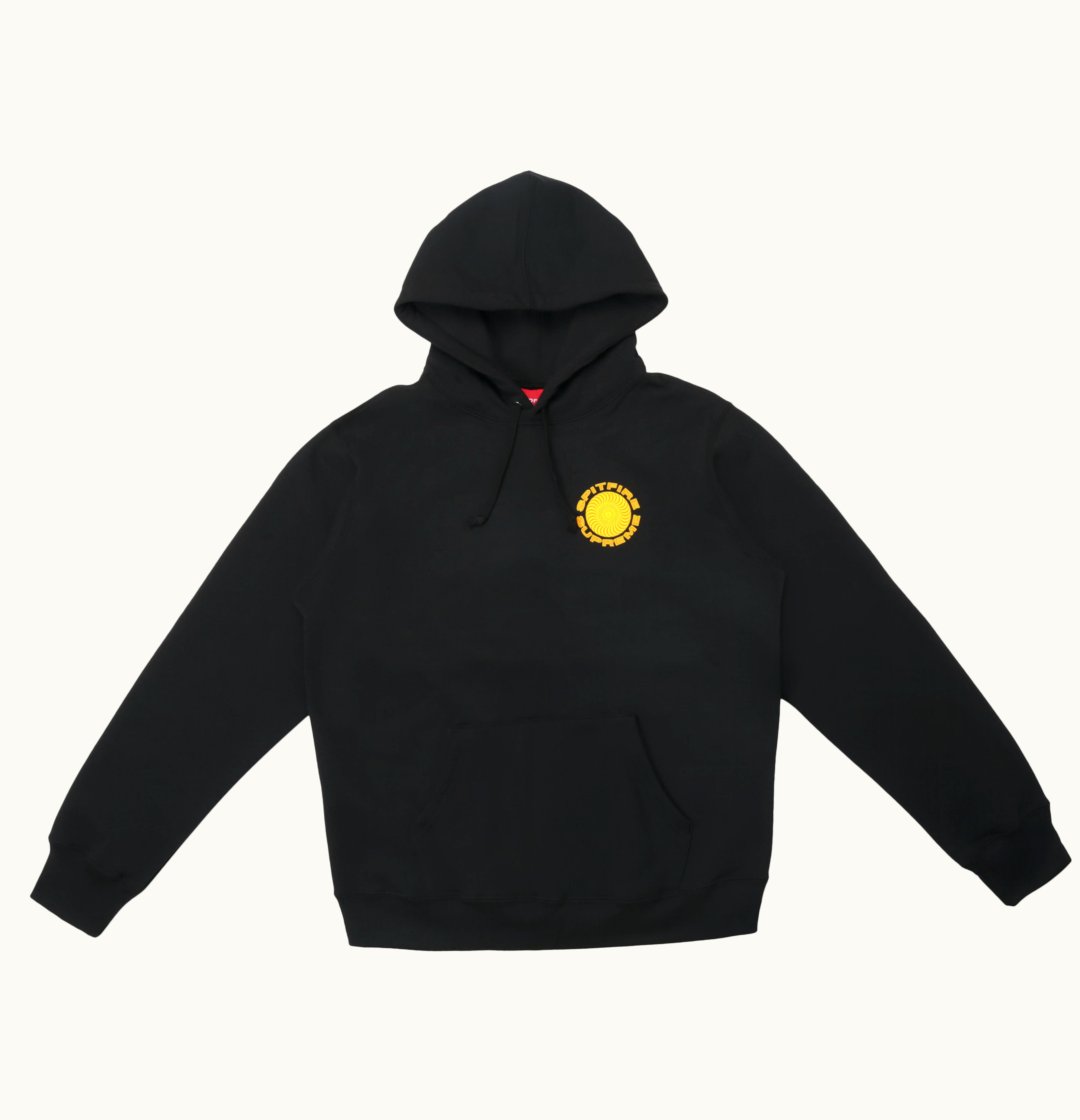 Supreme Supreme Spitfire Hooded Sweatshirt Black