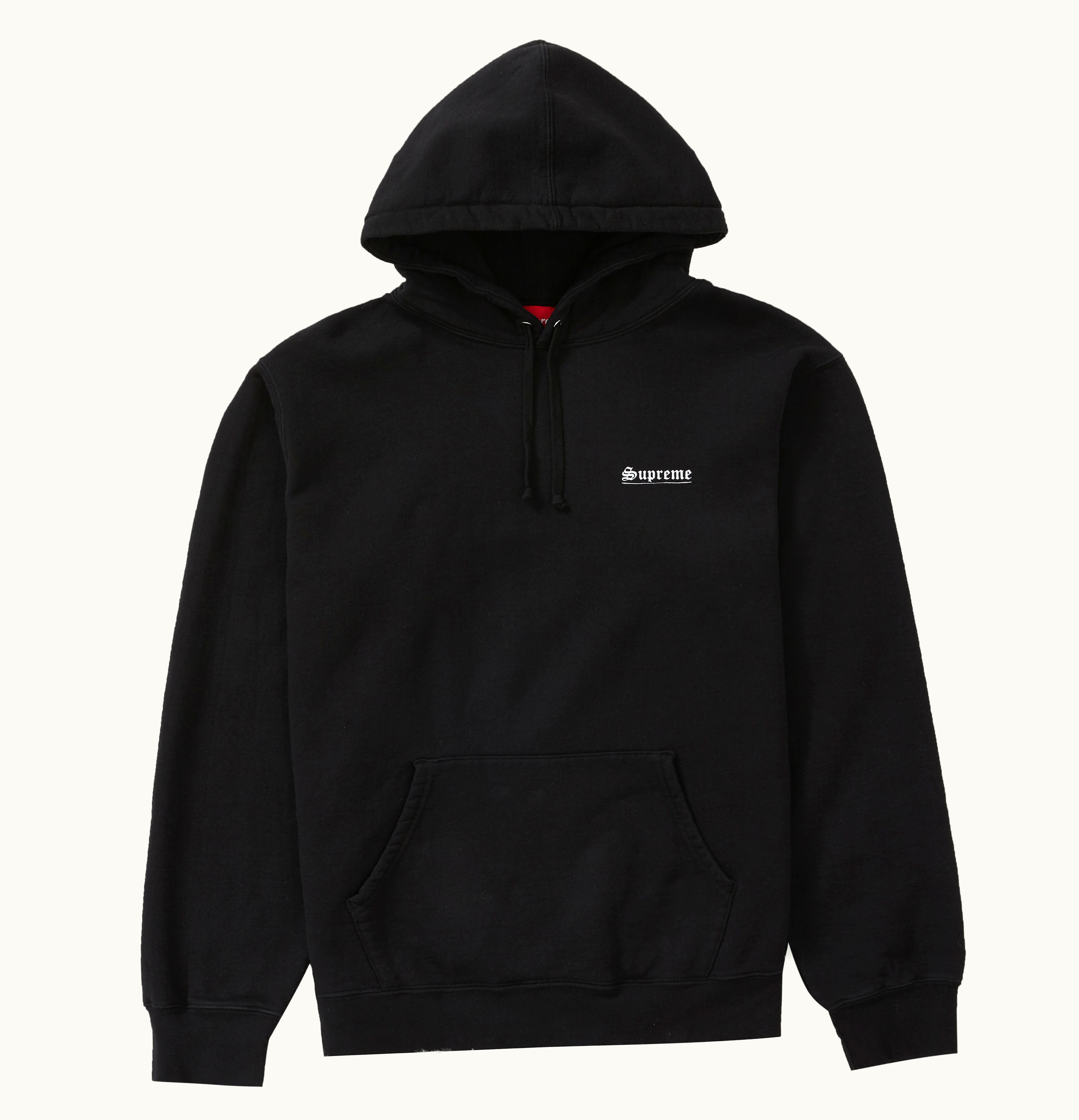 Supreme Supreme Mary Hooded Sweatshirt Black