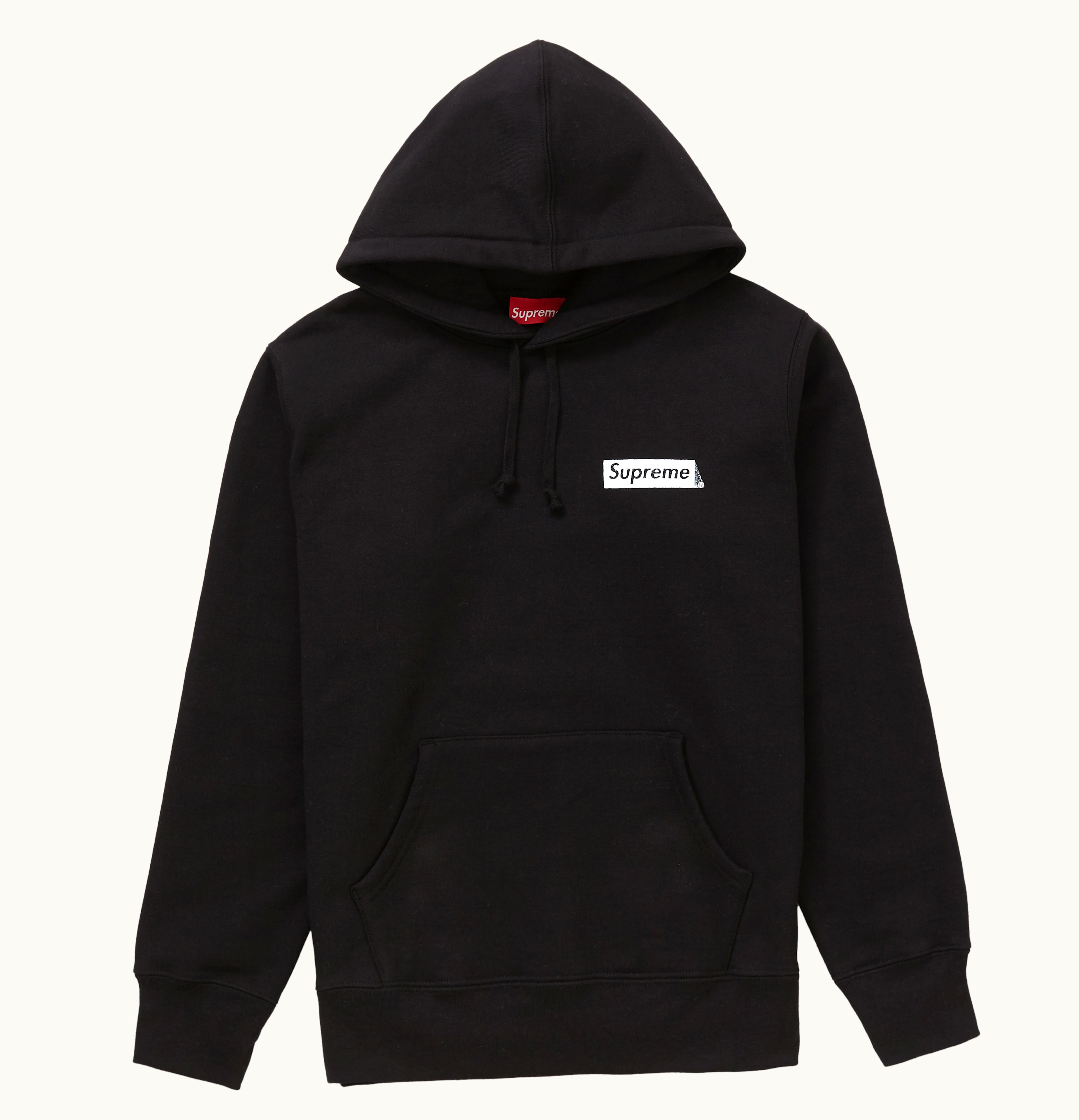 Supreme Supreme Stop Crying Hooded Sweatshirt Black