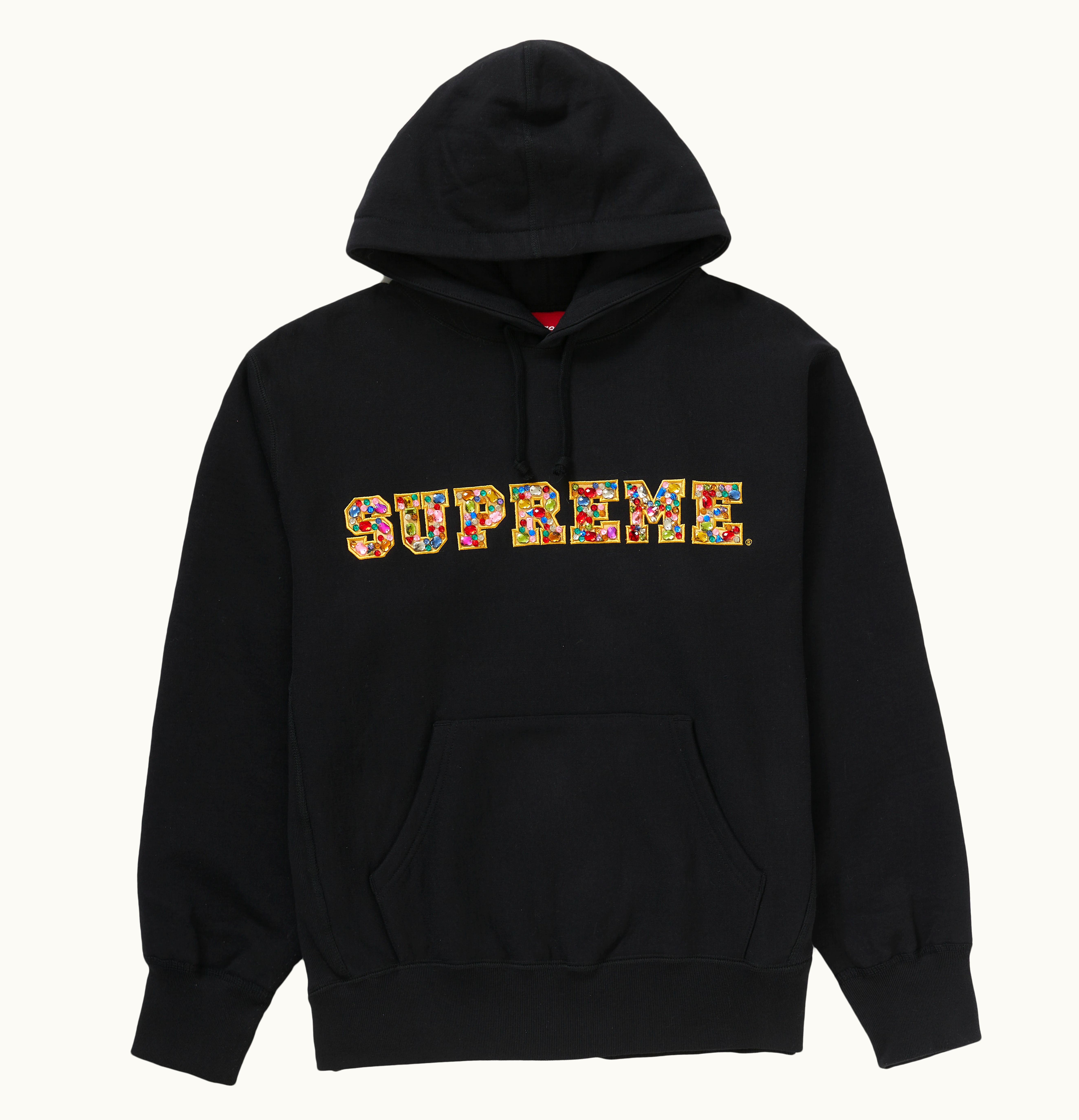 Supreme Supreme Jewels Hooded Sweatshirt FW20 Black