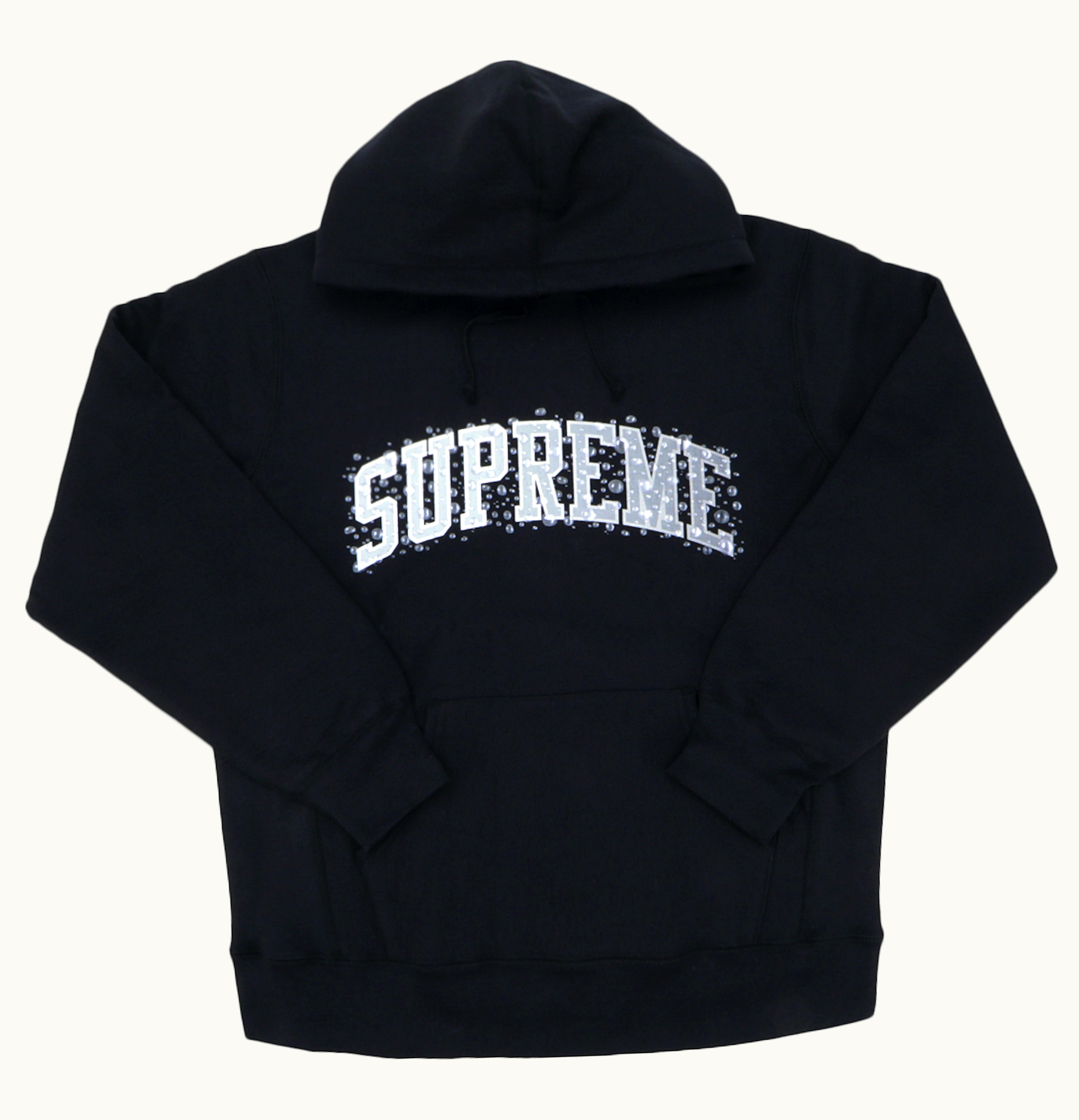 Supreme Supreme Water Arc Hooded Sweatshirt Black
